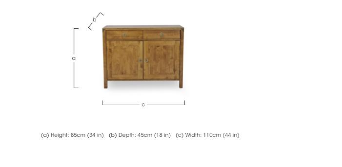 Balmoral 2 Door 2 Drawer Sideboard in  on Furniture Village
