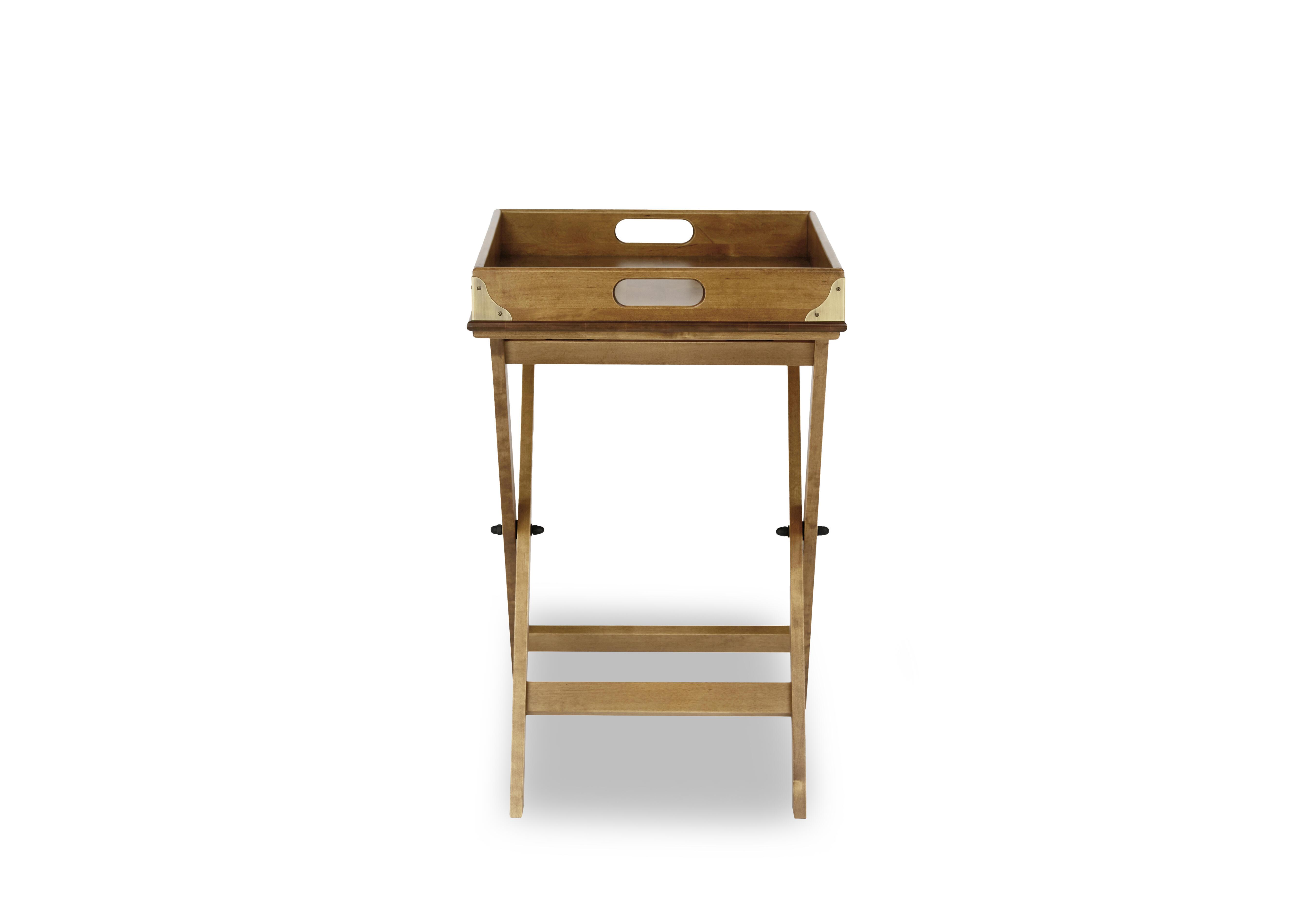 Balmoral Butlers Tray in Honey on Furniture Village
