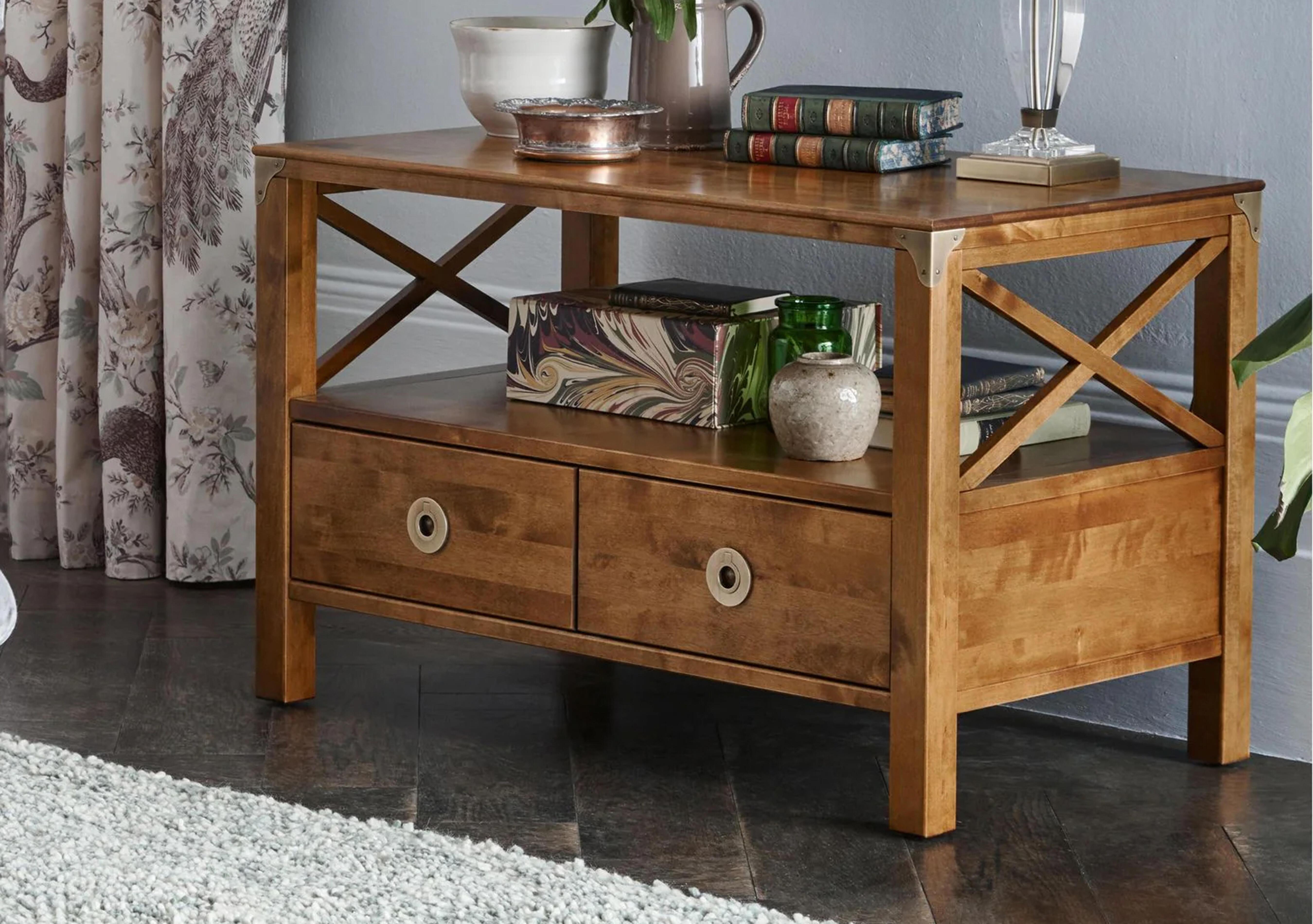 Balmoral 2 Drawer TV Unit in  on Furniture Village