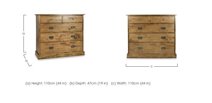 Garrat 2+3 Drawer Chest in  on Furniture Village