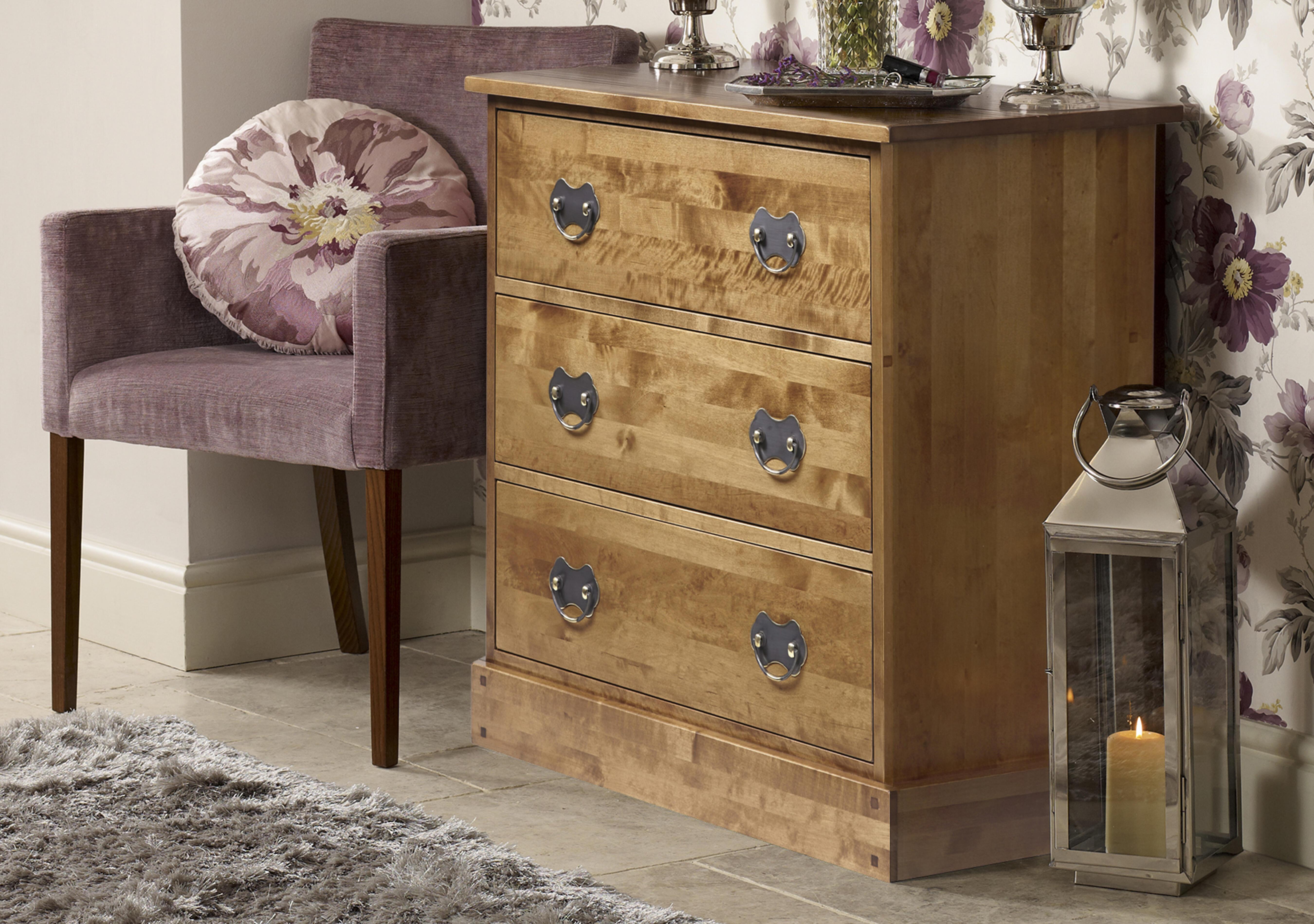 Garrat 3 Drawer Chest in  on Furniture Village