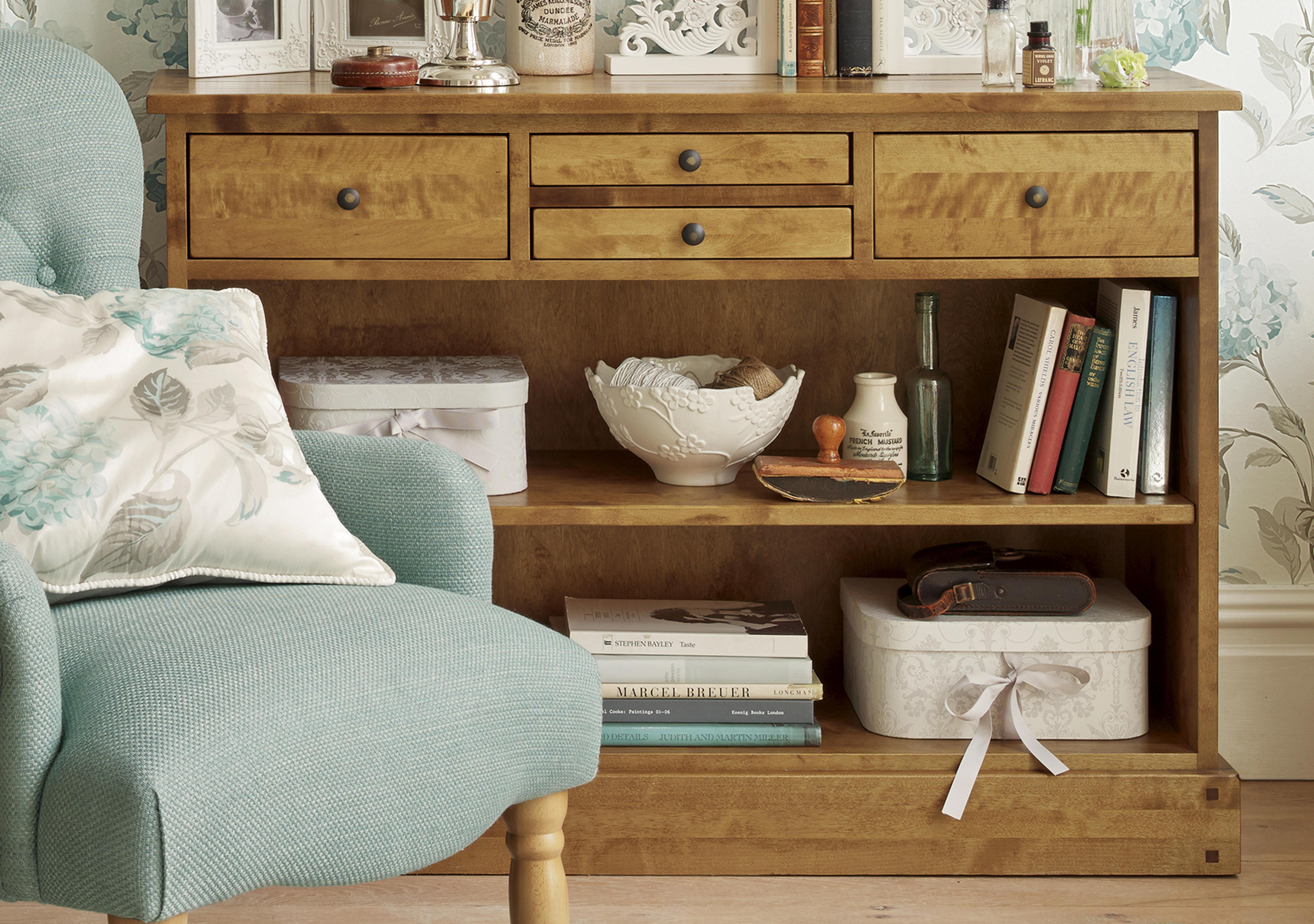 Garrat 4 Drawer Console Table in  on Furniture Village