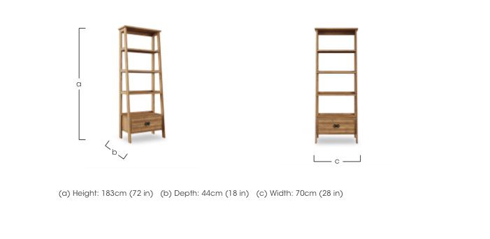 Garrat Ladder Shelving Unit in  on Furniture Village