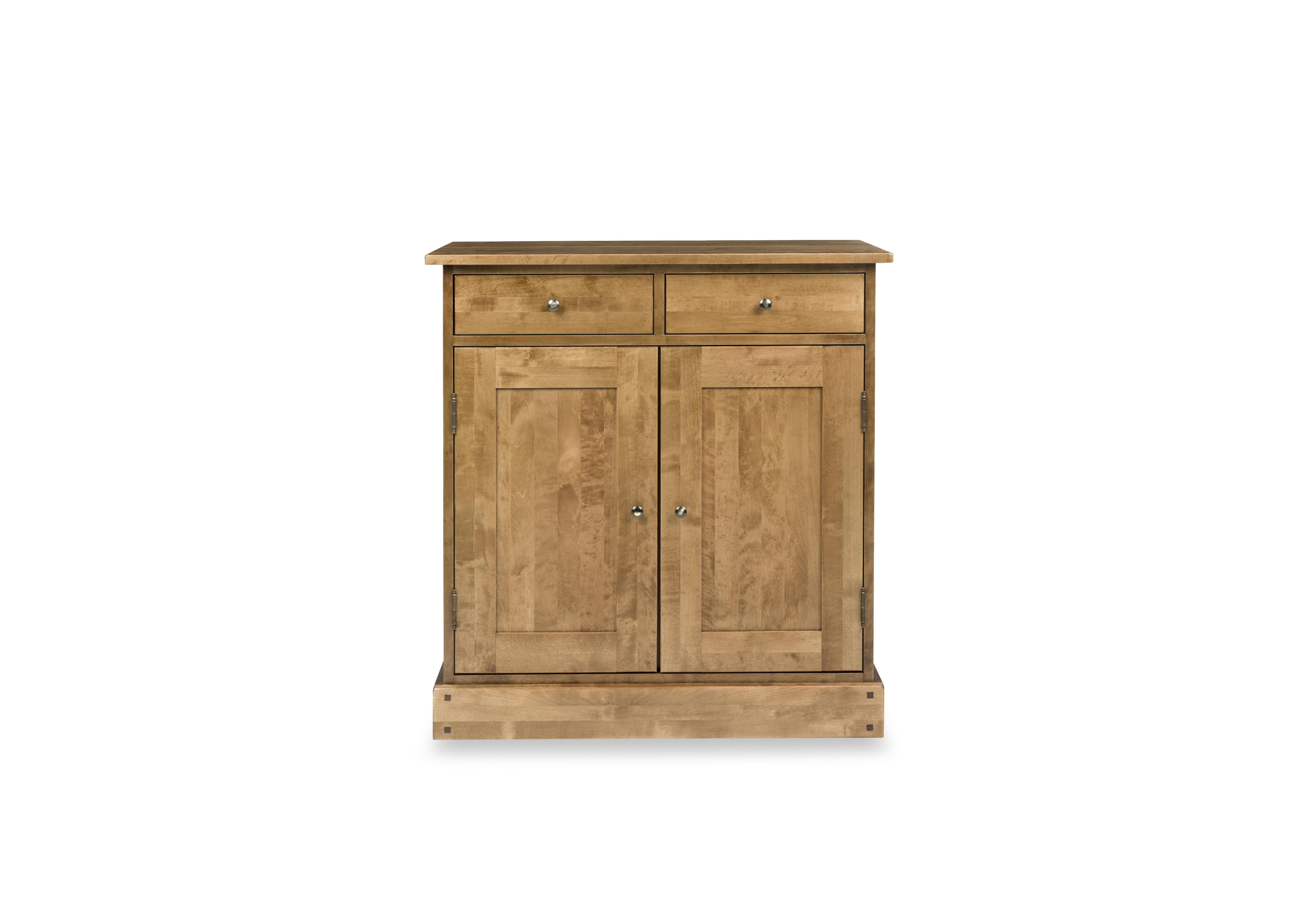Garrat 2 Door 2 Drawer Narrow Sideboard in Honey on Furniture Village