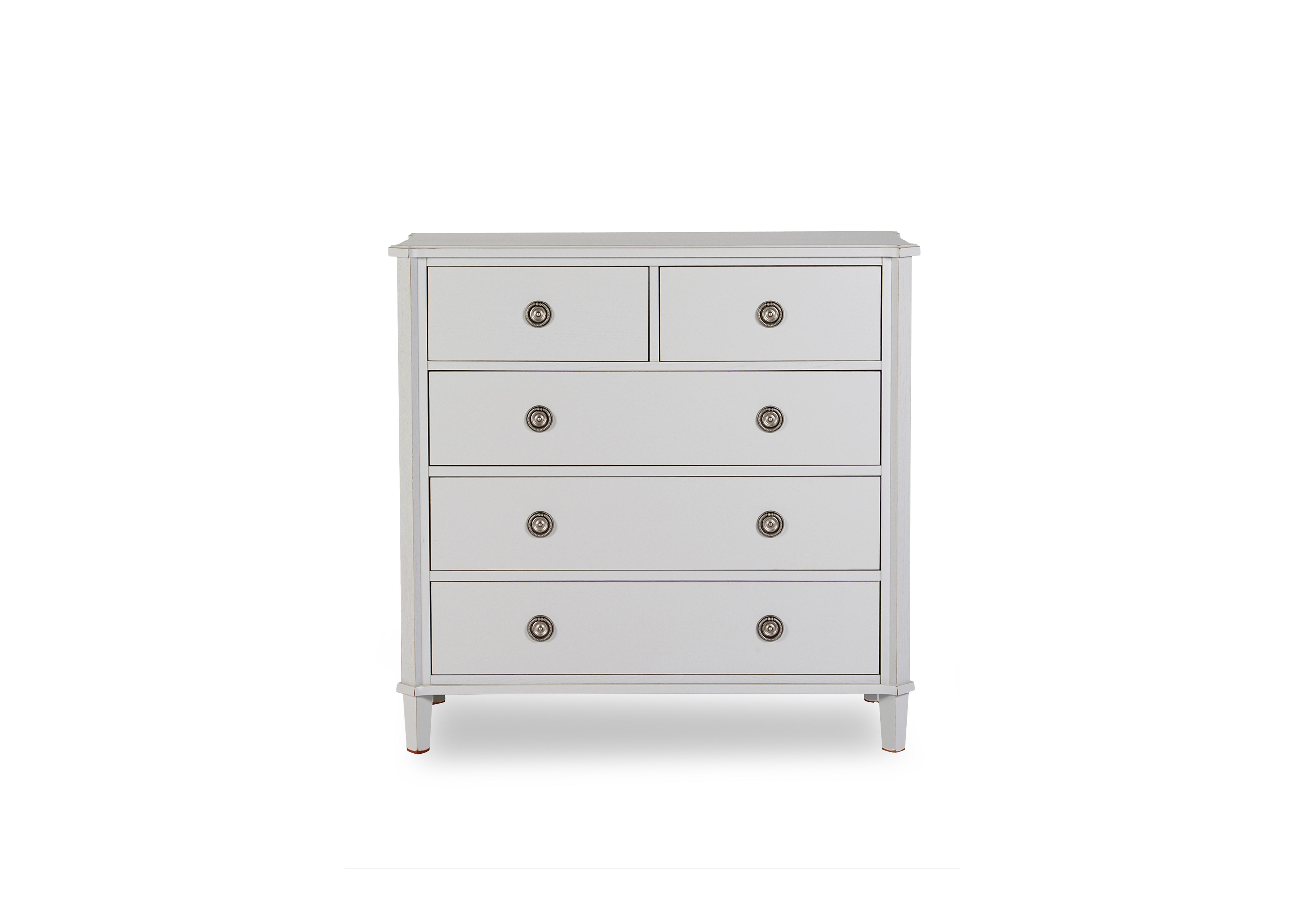 Henshaw 2+3 Drawer Chest in Pale Steel on Furniture Village