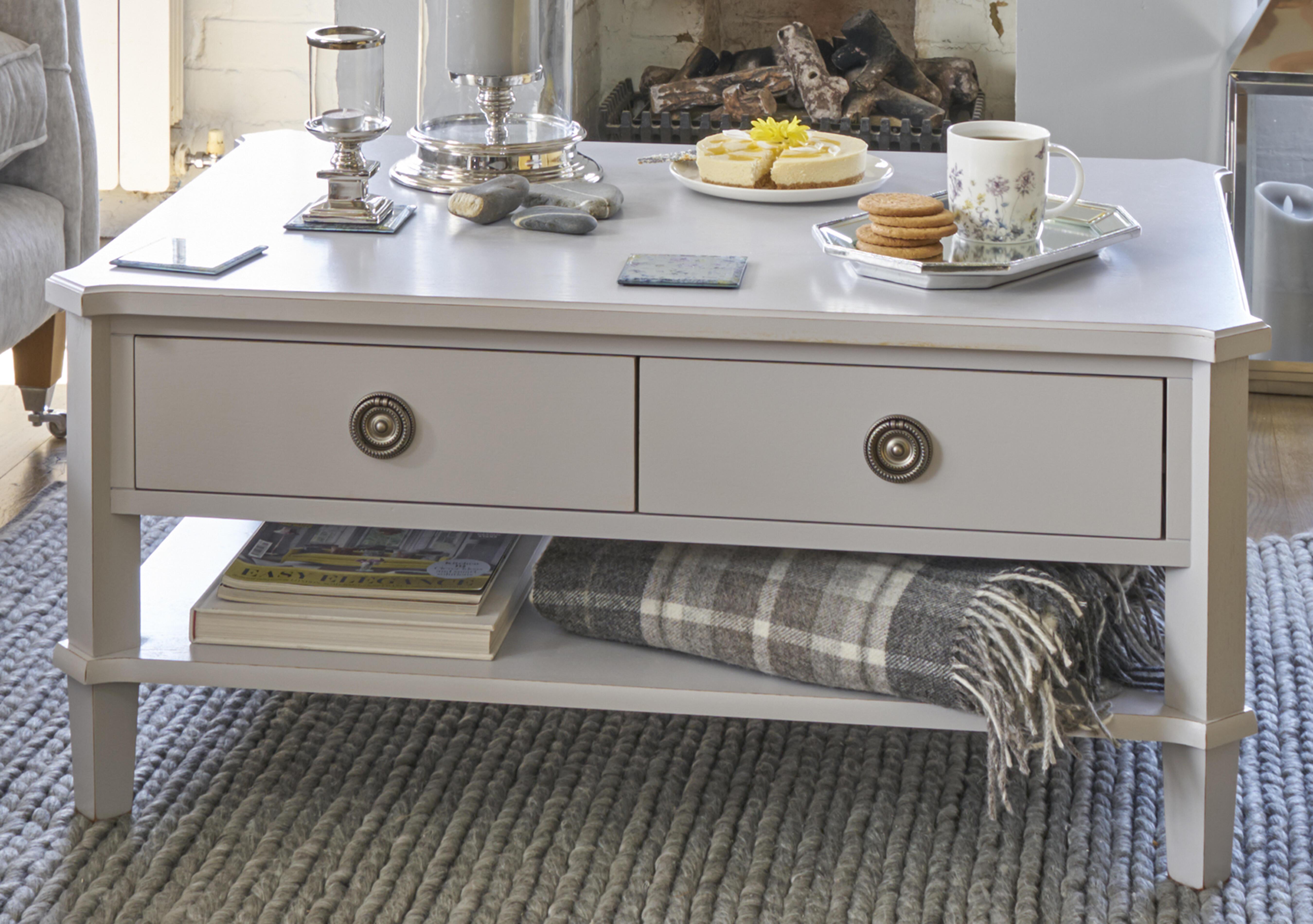 Henshaw 2 Drawer Coffee Table in  on Furniture Village