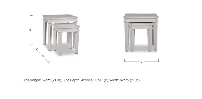 Henshaw Nest of 2 Tables in  on Furniture Village