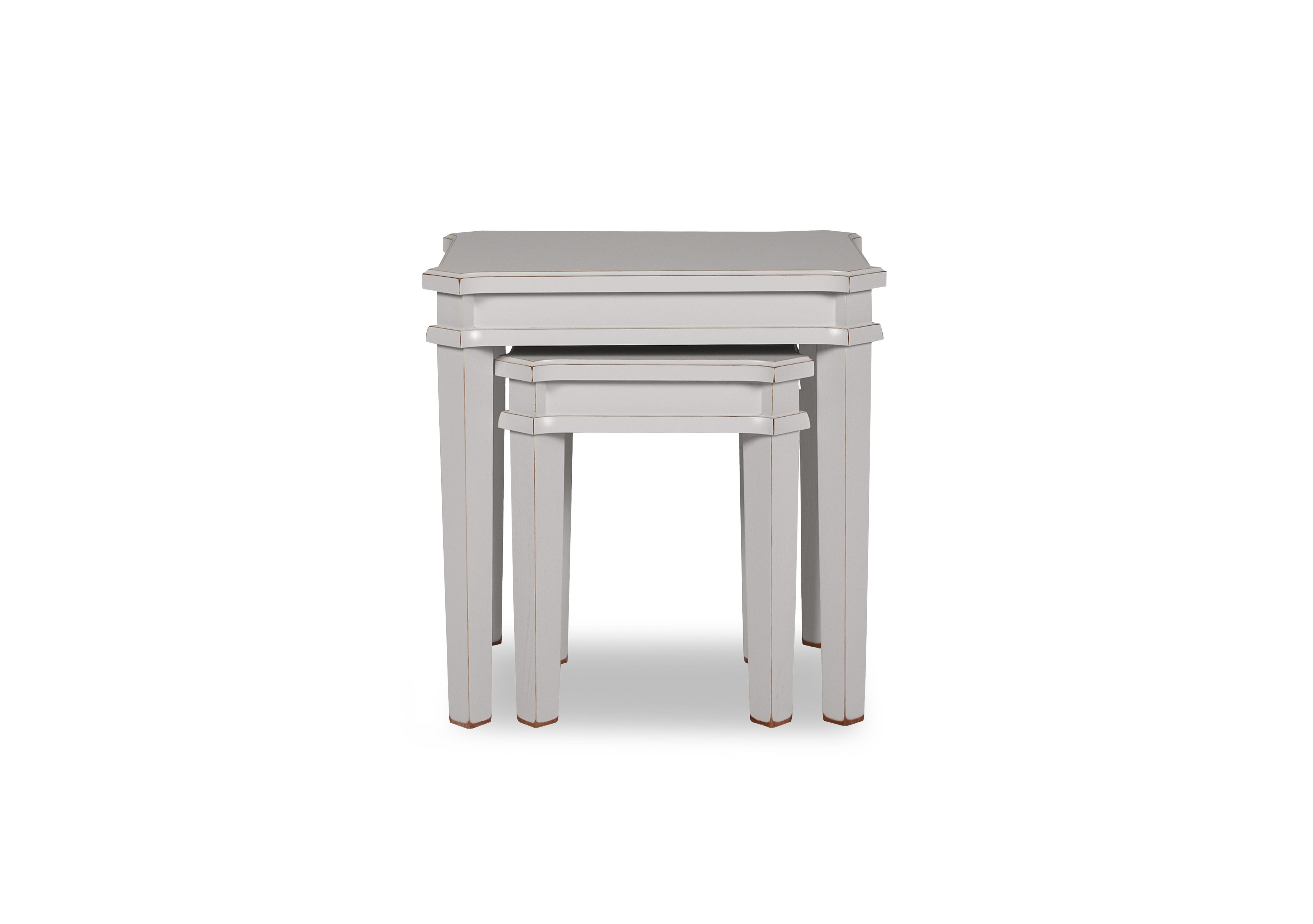 Henshaw Nest of 2 Tables in Pale Steel on Furniture Village