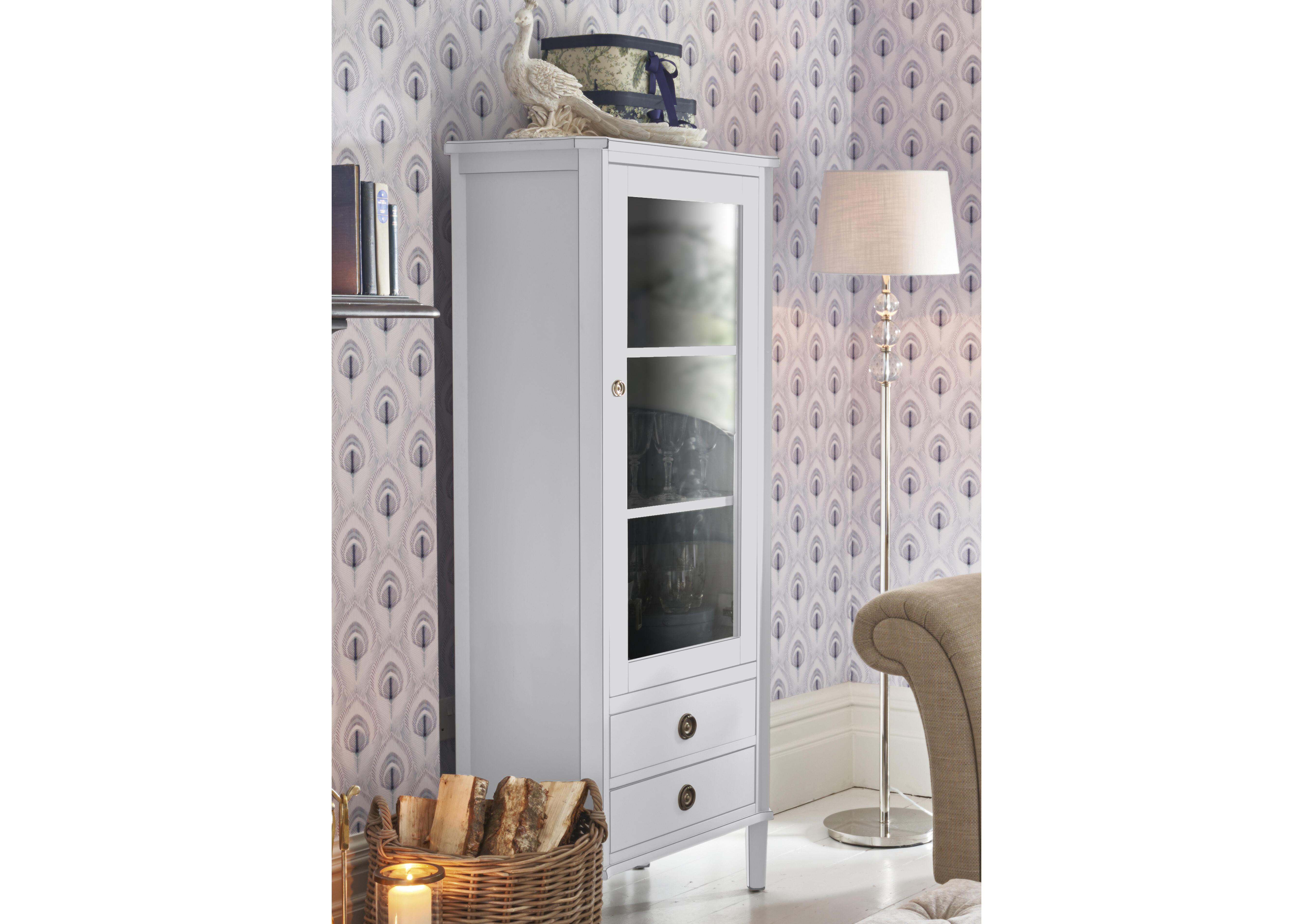 Henshaw 1 Door 2 Drawer Display Unit in  on Furniture Village