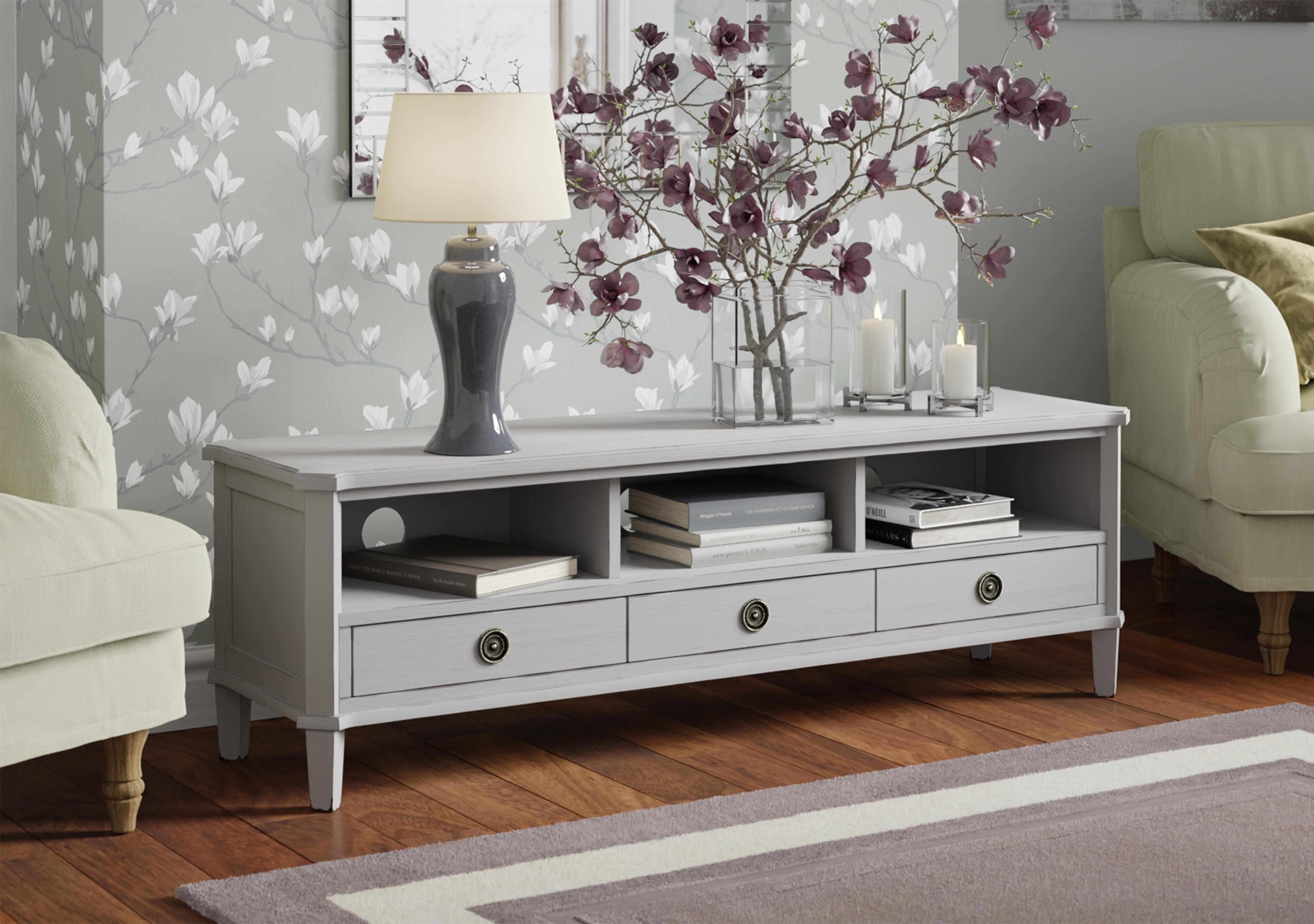 Henshaw 3 Drawer Wide TV Unit in  on Furniture Village