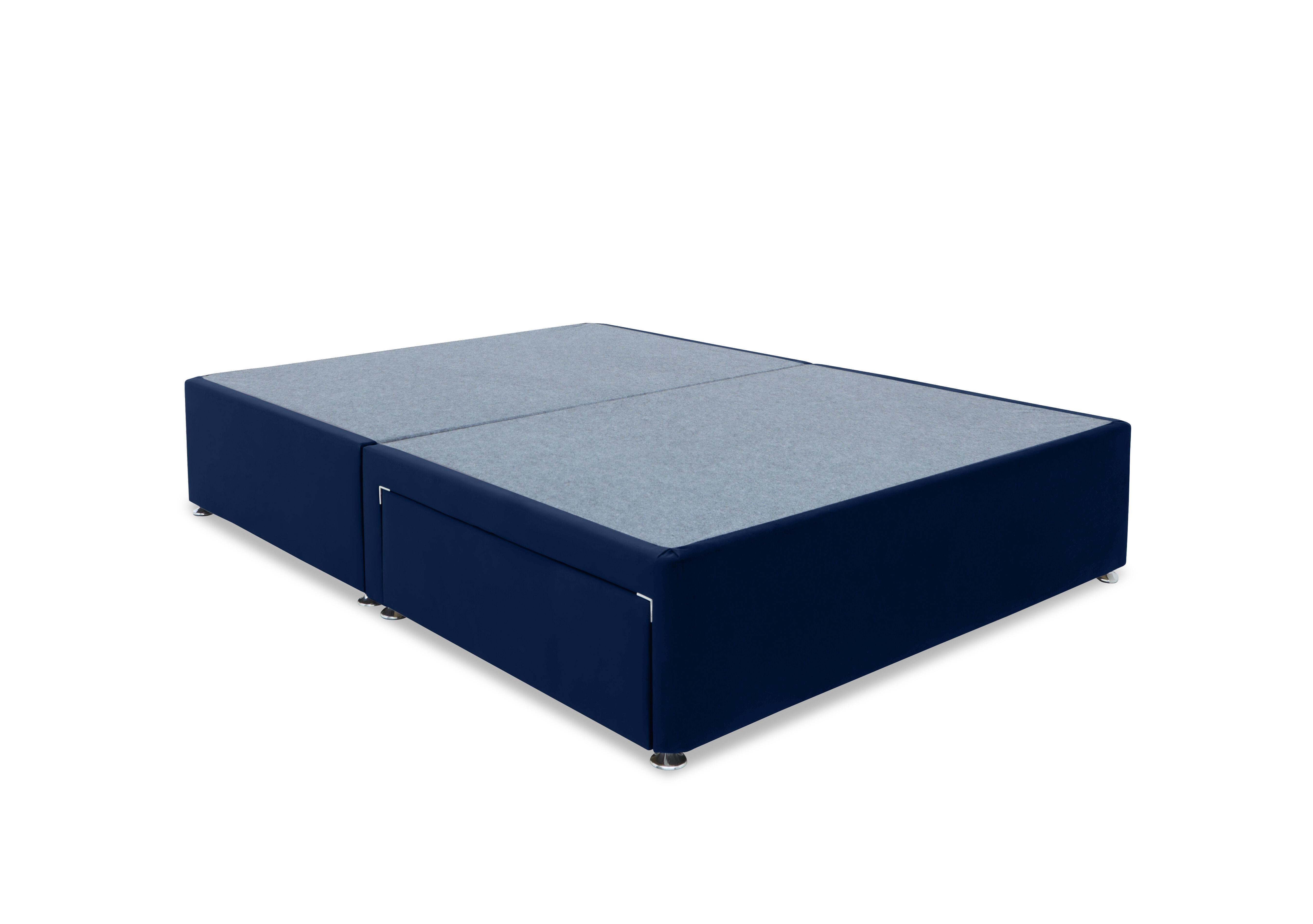 Artisan Premium Platform Top Divan Base in Aston Navy on Furniture Village