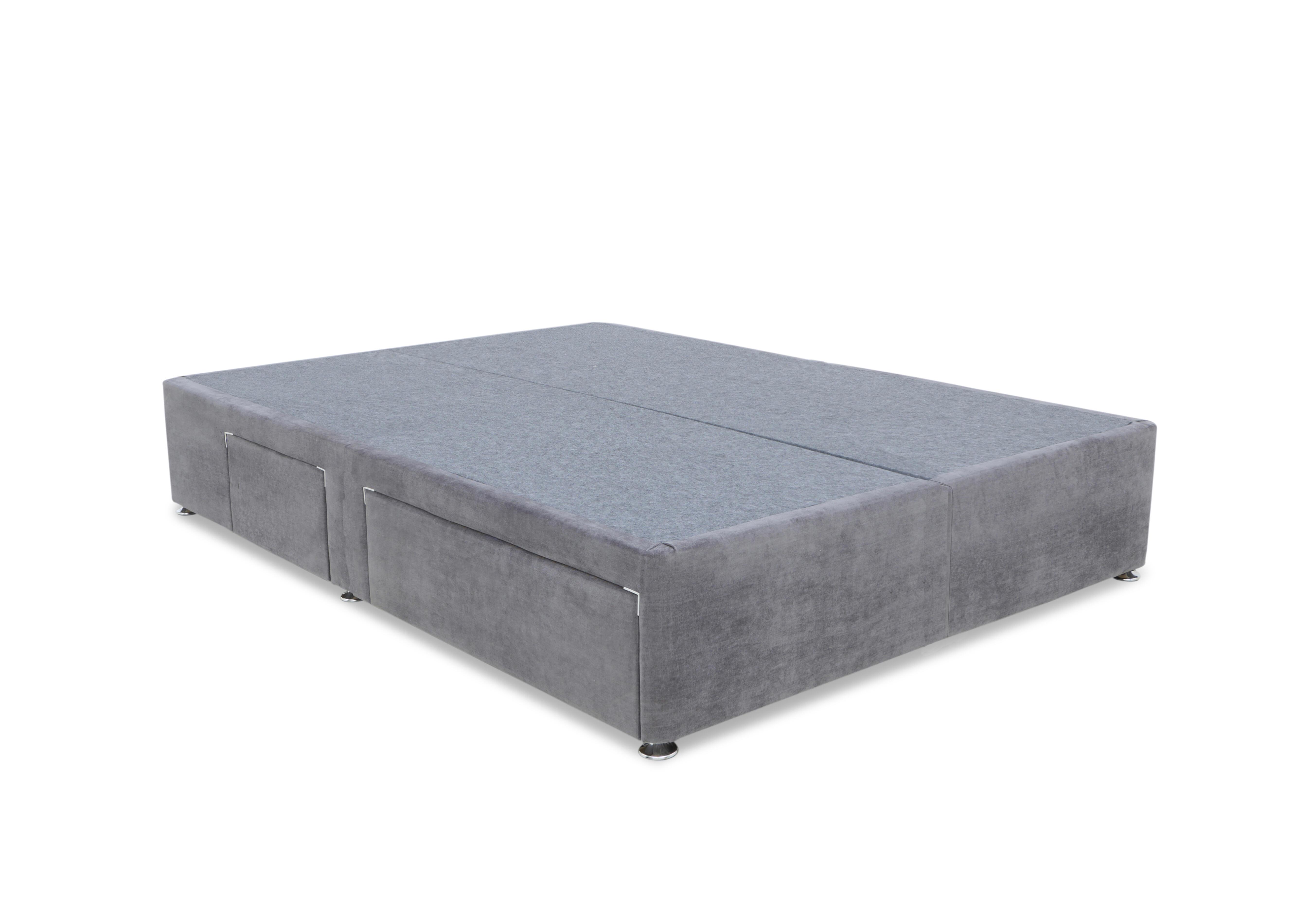 Artisan Premium Platform Top Divan Base in Aston Steel on Furniture Village