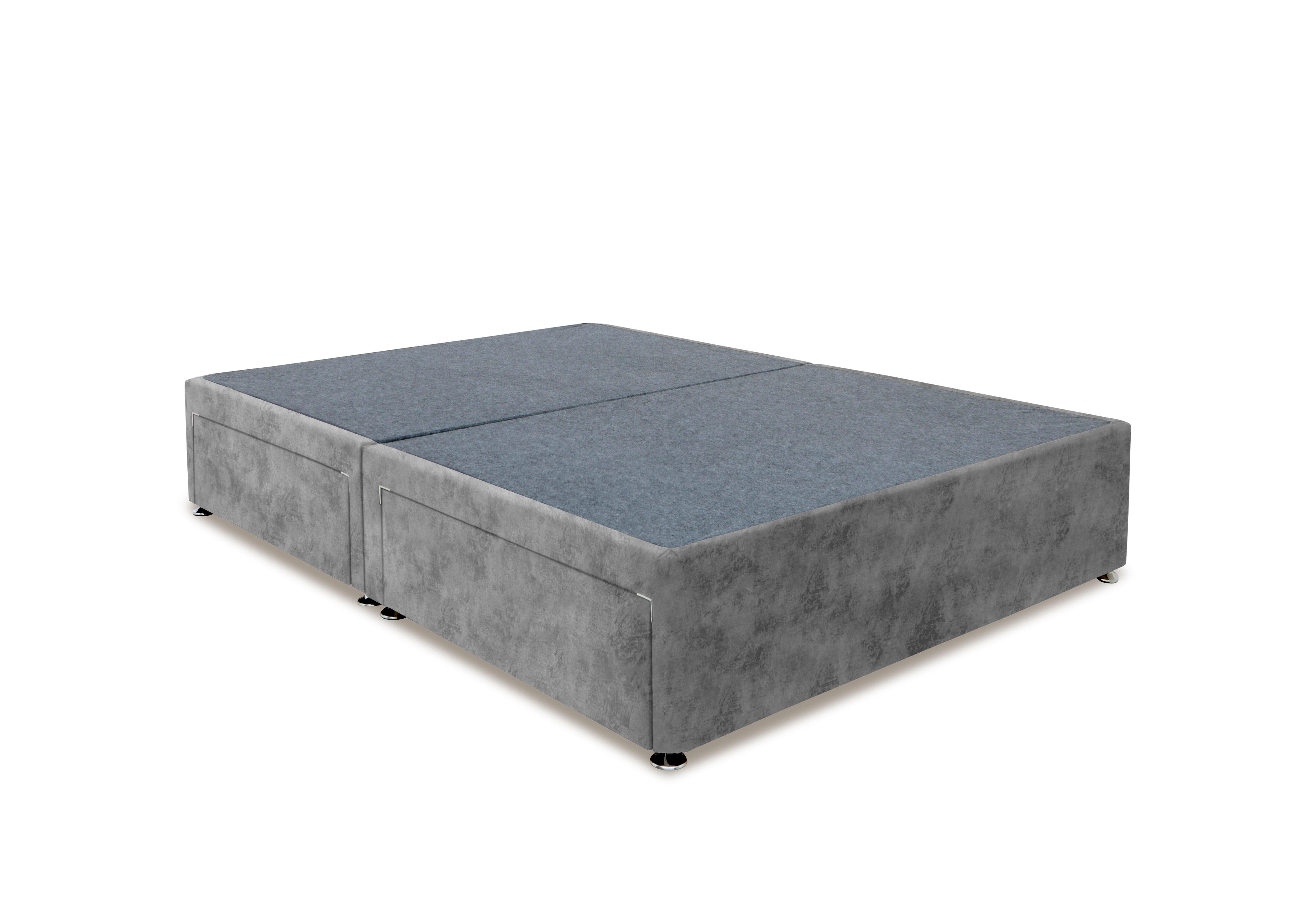 Artisan Premium Platform Top Divan Base in Dapple Sterling on Furniture Village