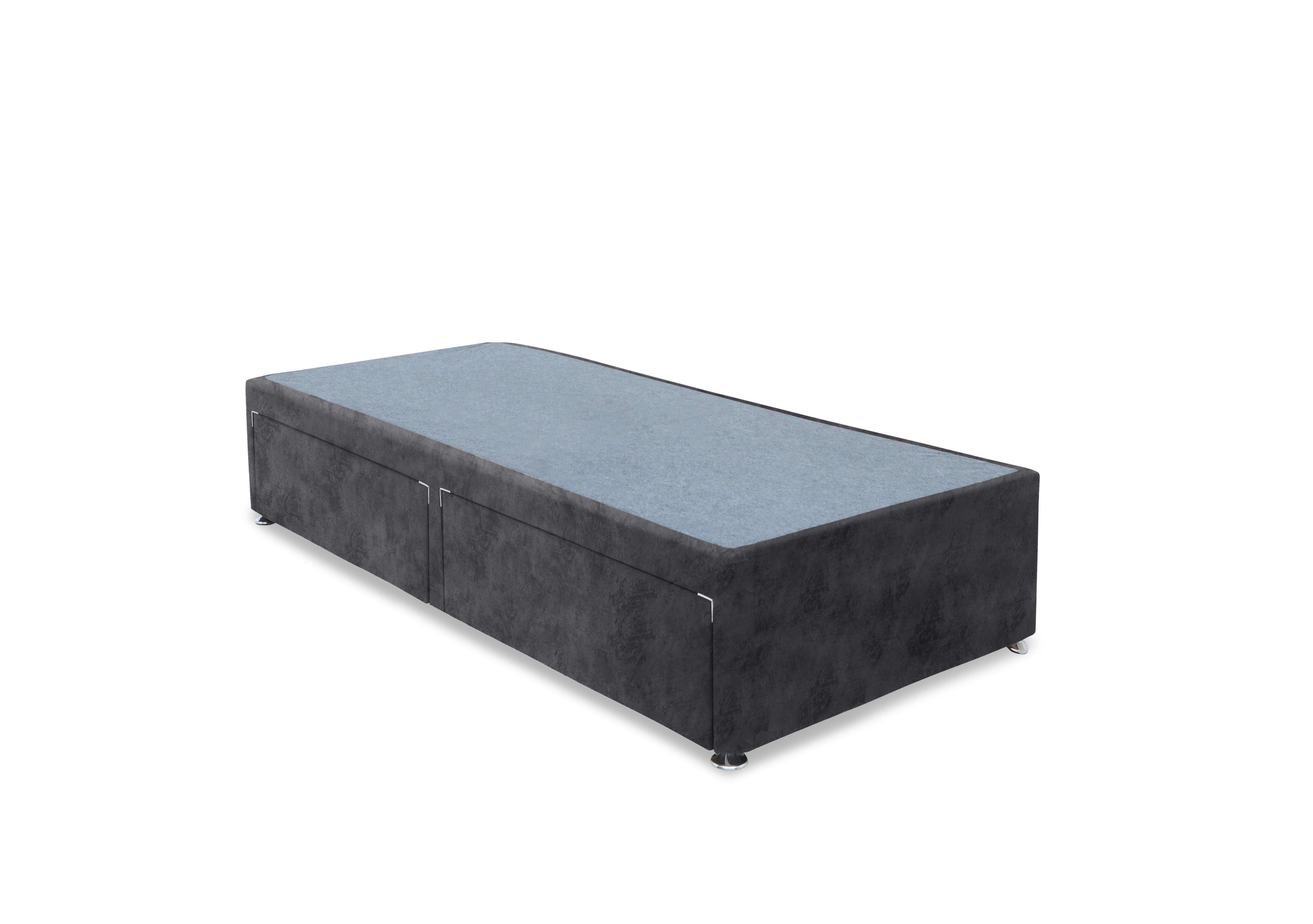 Artisan Premium Platform Top Divan Base in Daytona Coal on Furniture Village