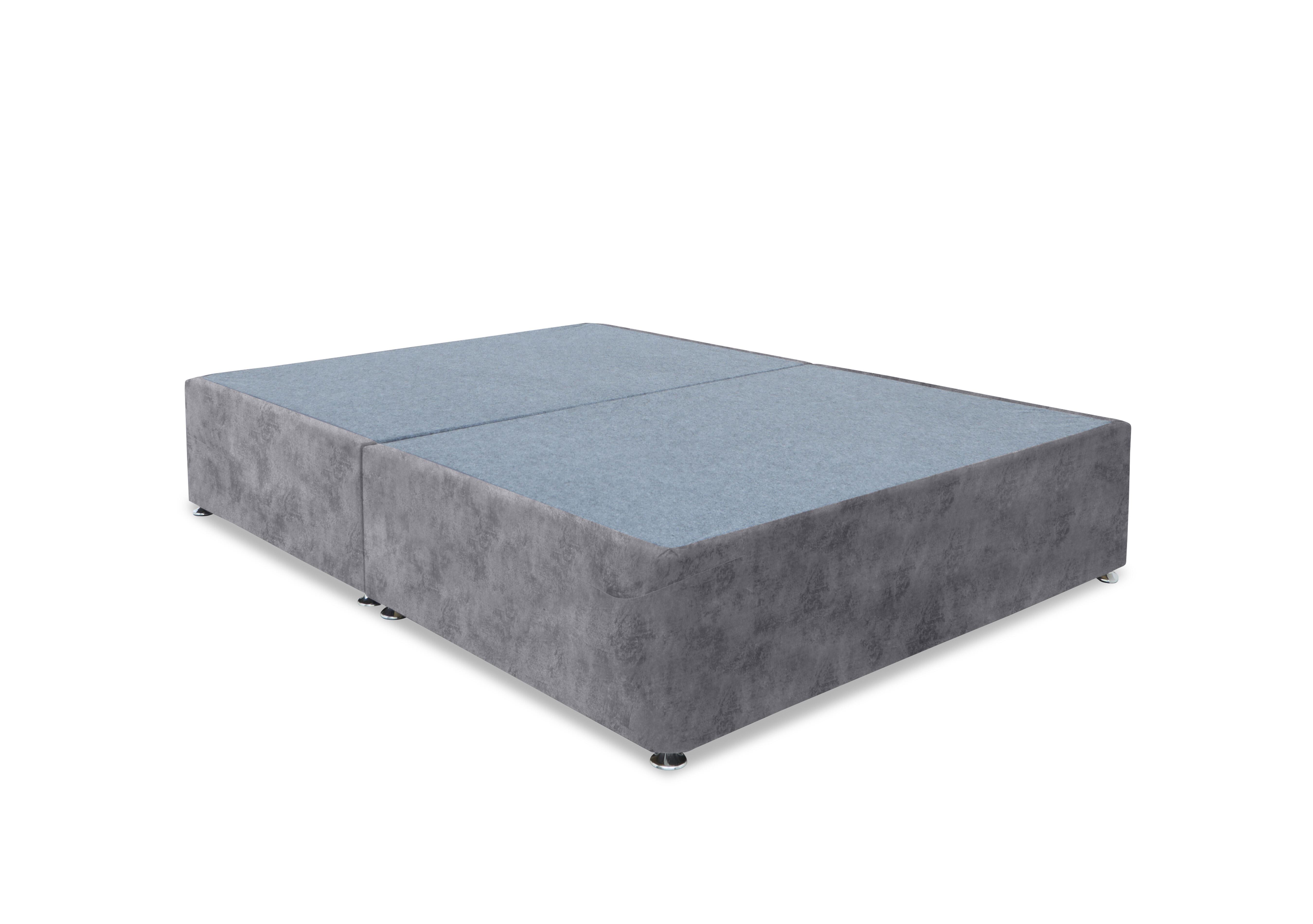 Artisan Premium Platform Top Divan Base in Daytona Grey on Furniture Village