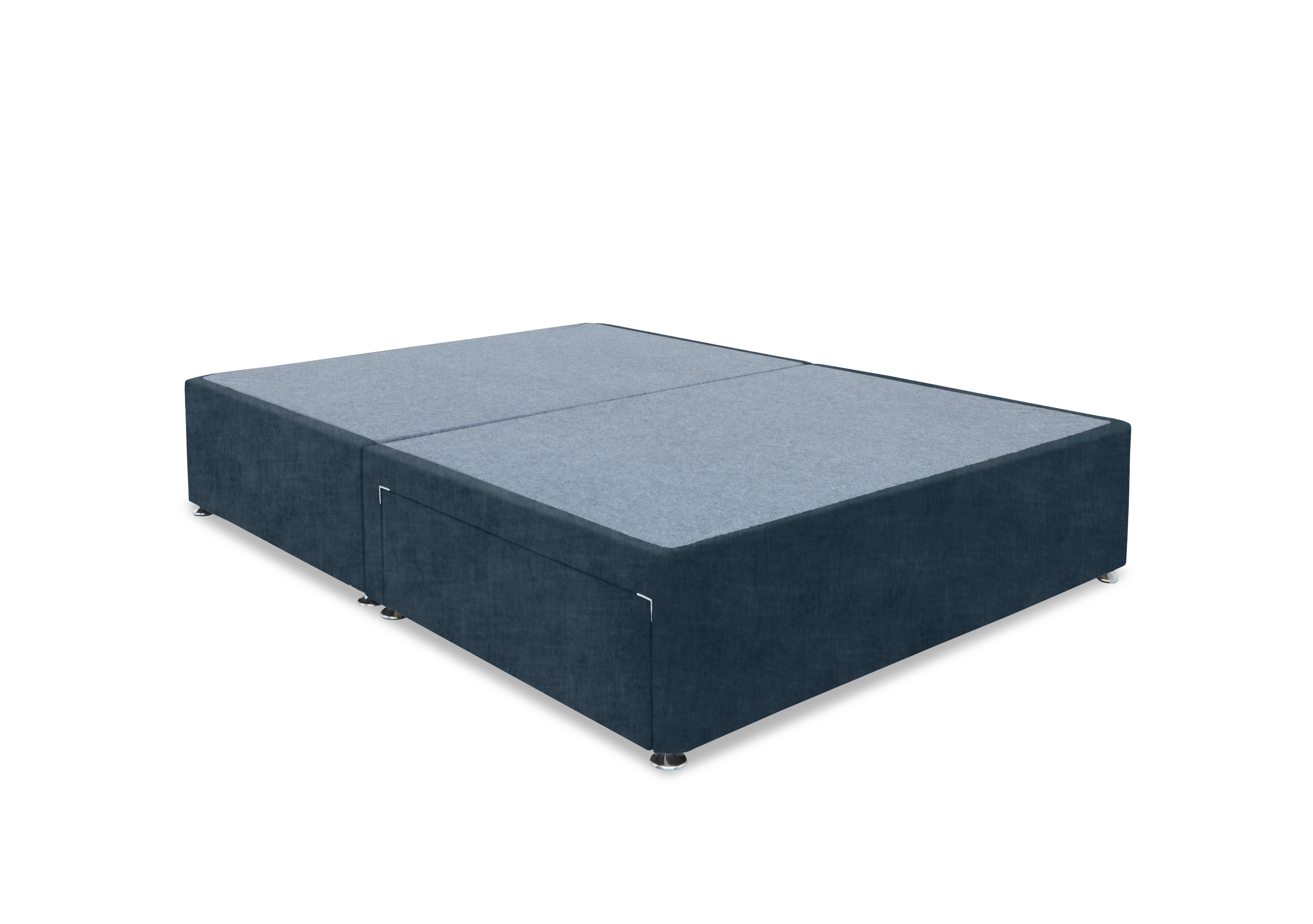 Artisan Premium Platform Top Divan Base in Granite Blue on Furniture Village