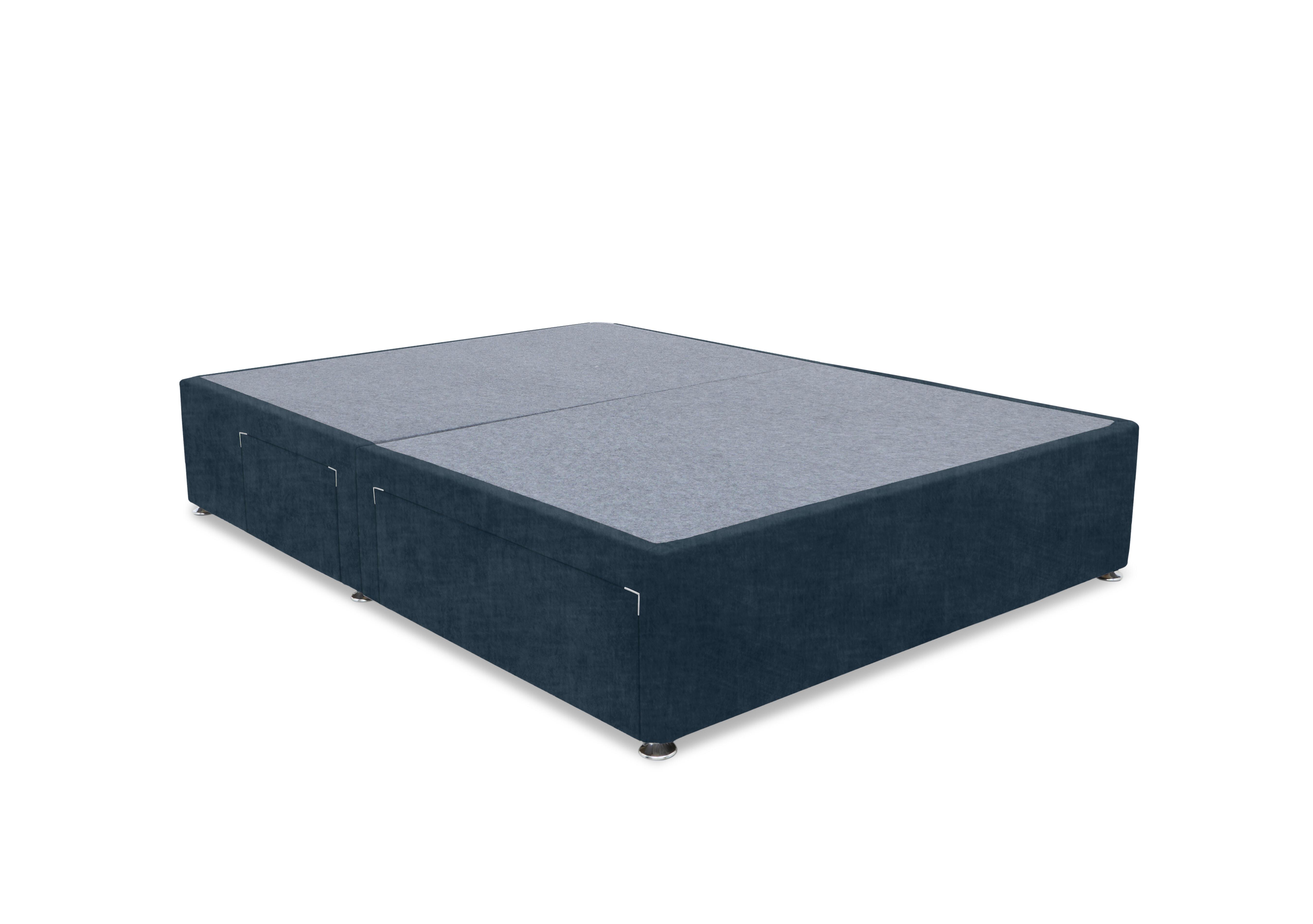 Artisan Premium Platform Top Divan Base in Granite Blue on Furniture Village