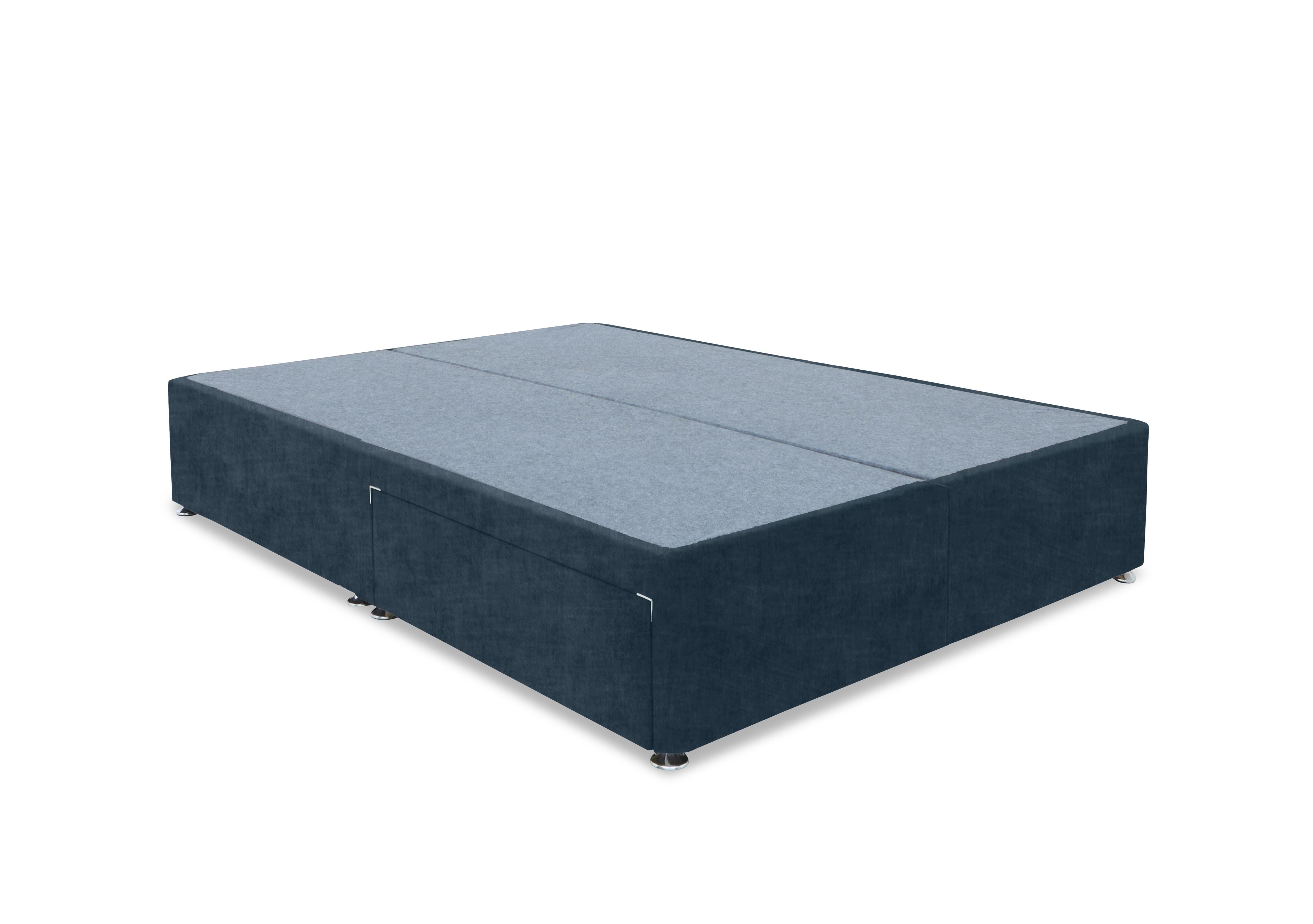 Artisan Premium Platform Top Divan Base in Granite Blue on Furniture Village
