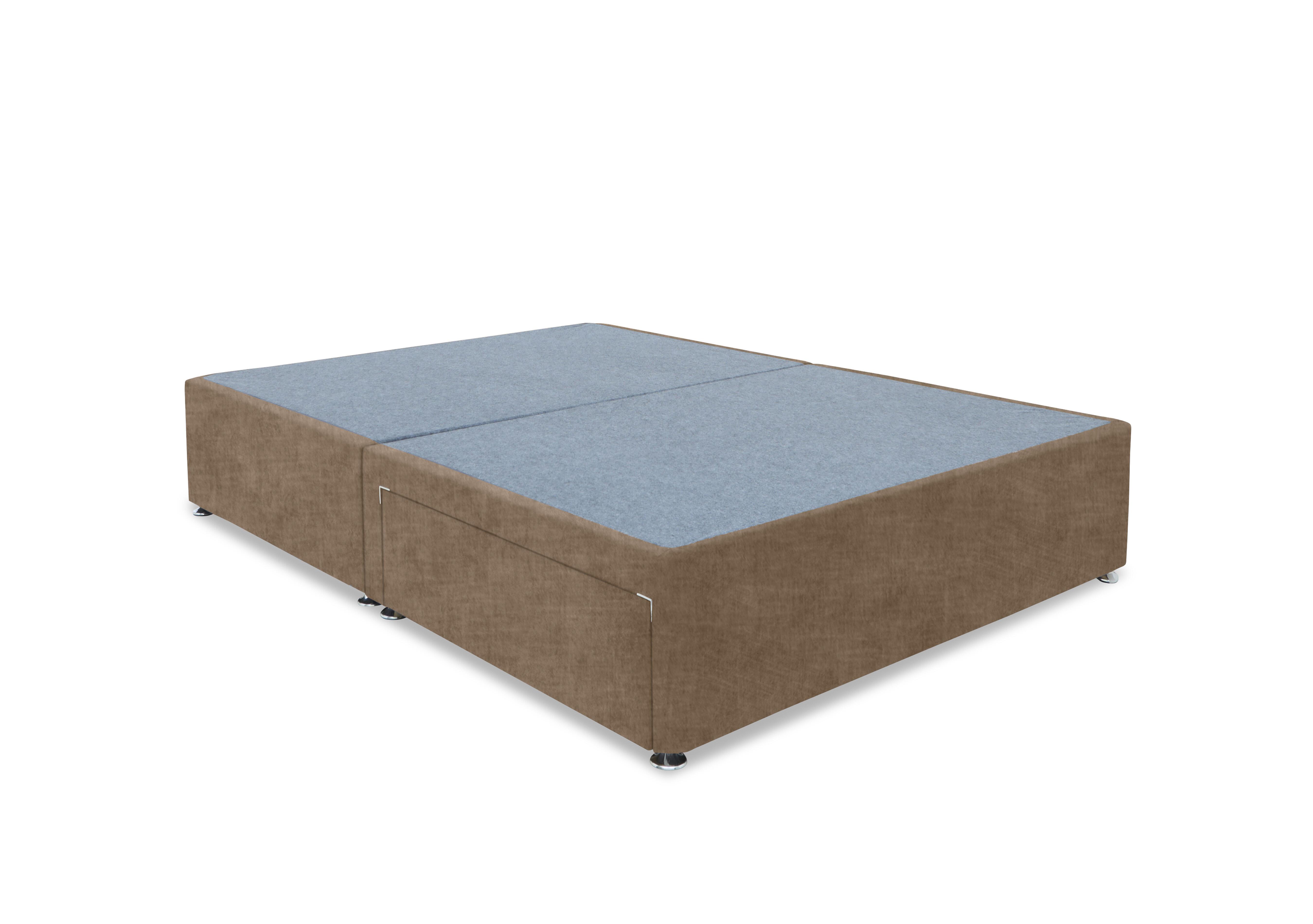 Artisan Premium Platform Top Divan Base in Lace Caramel on Furniture Village