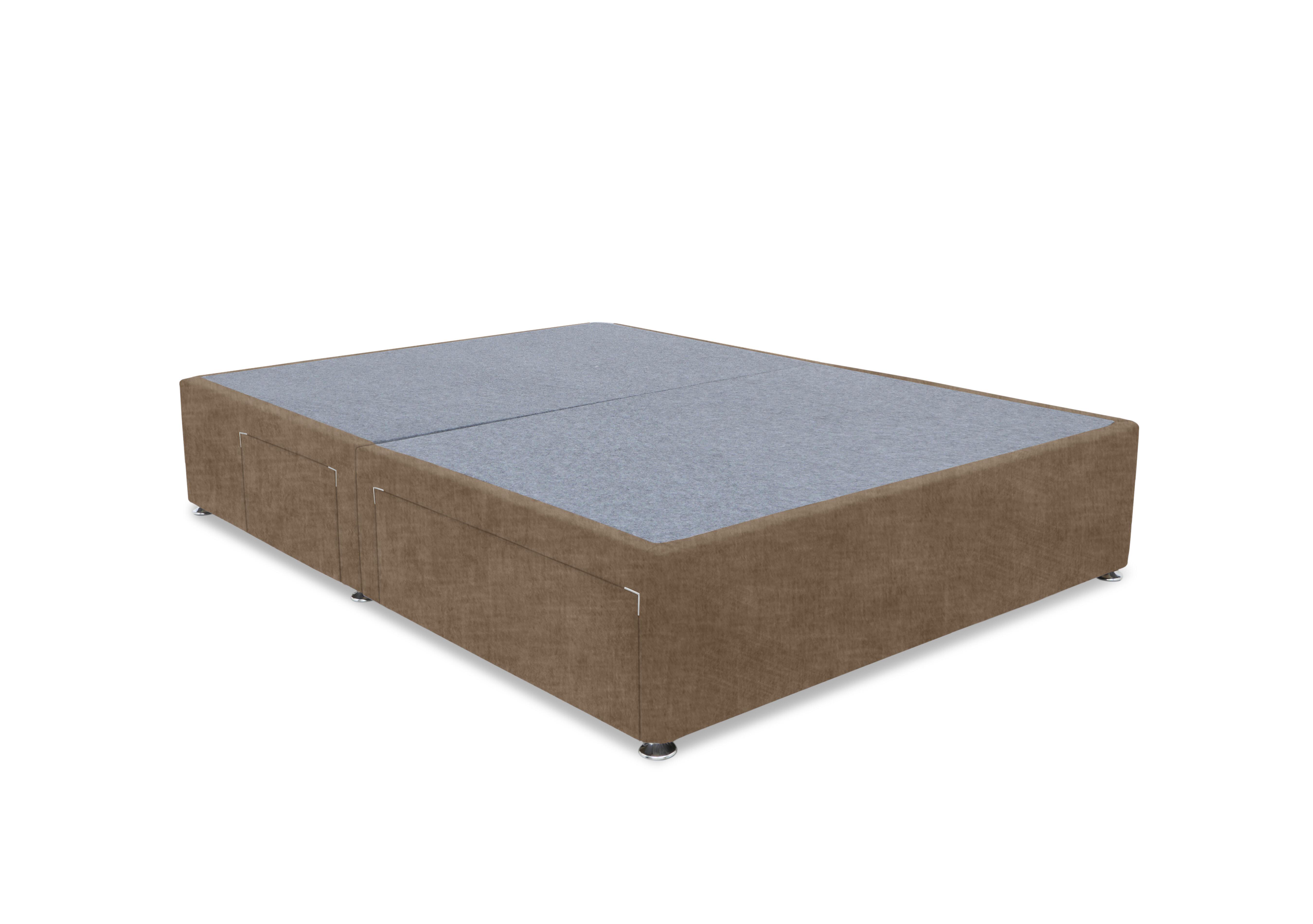 Artisan Premium Platform Top Divan Base in Lace Caramel on Furniture Village