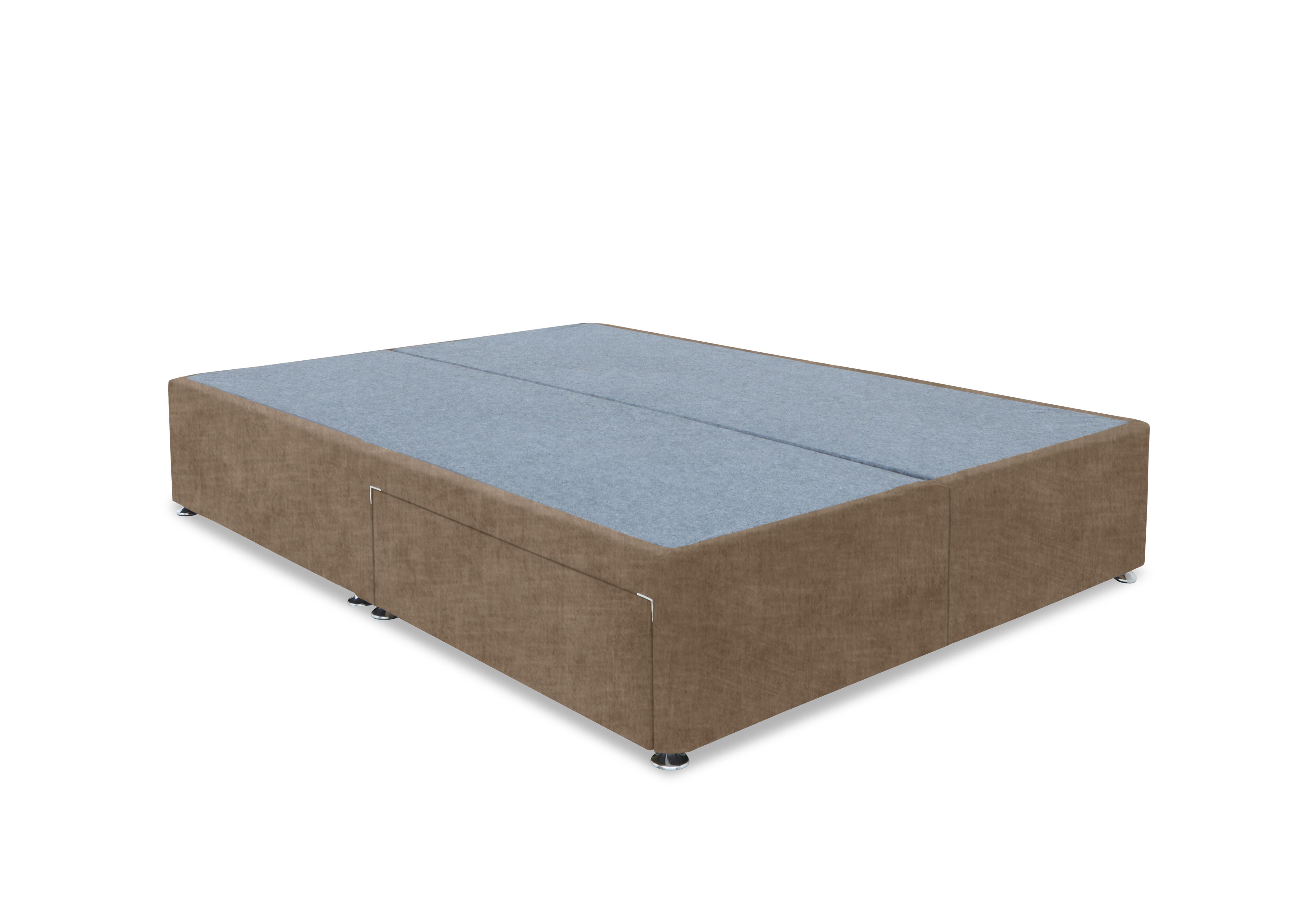 Artisan Premium Platform Top Divan Base in Lace Caramel on Furniture Village