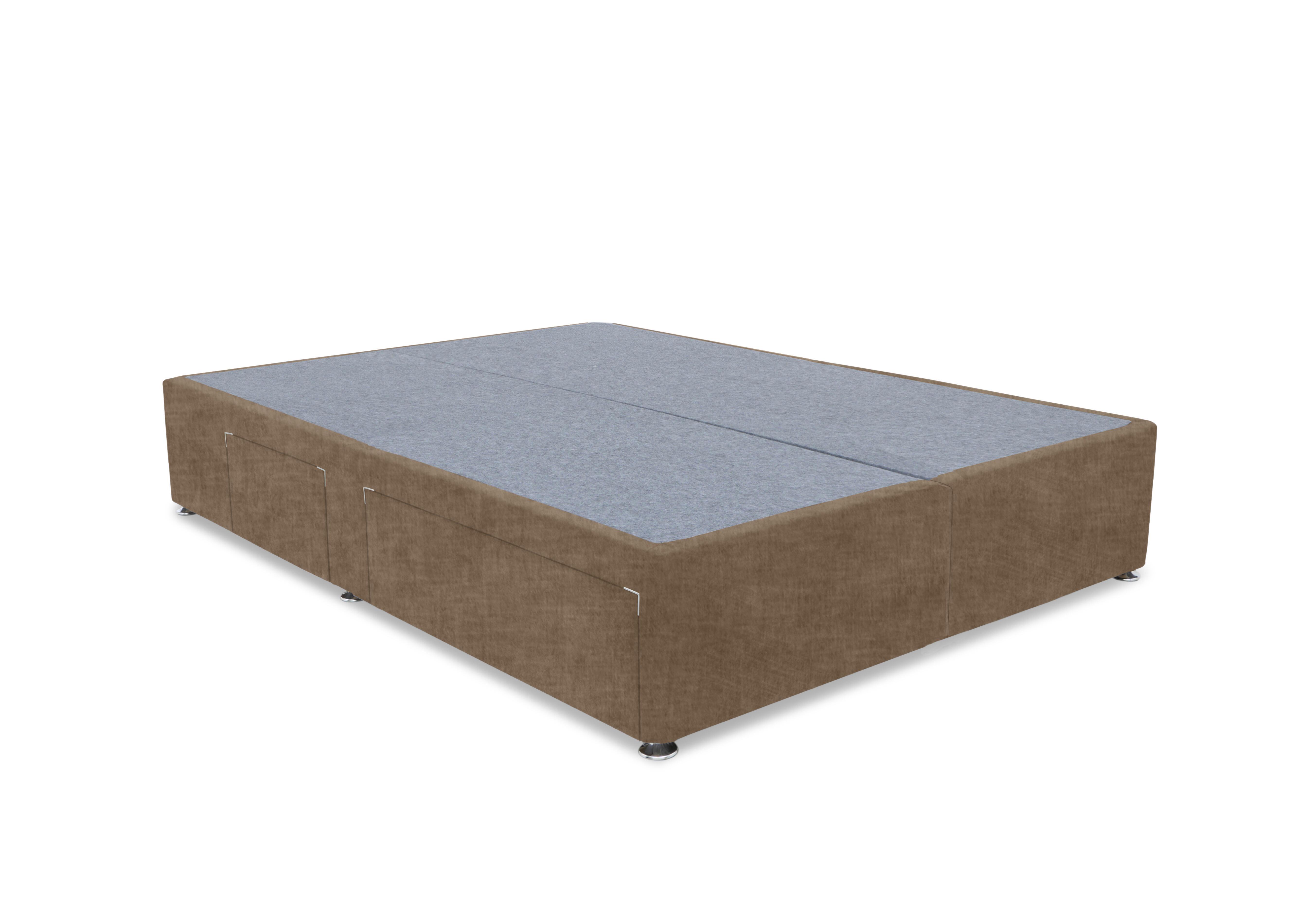 Artisan Premium Platform Top Divan Base in Lace Caramel on Furniture Village