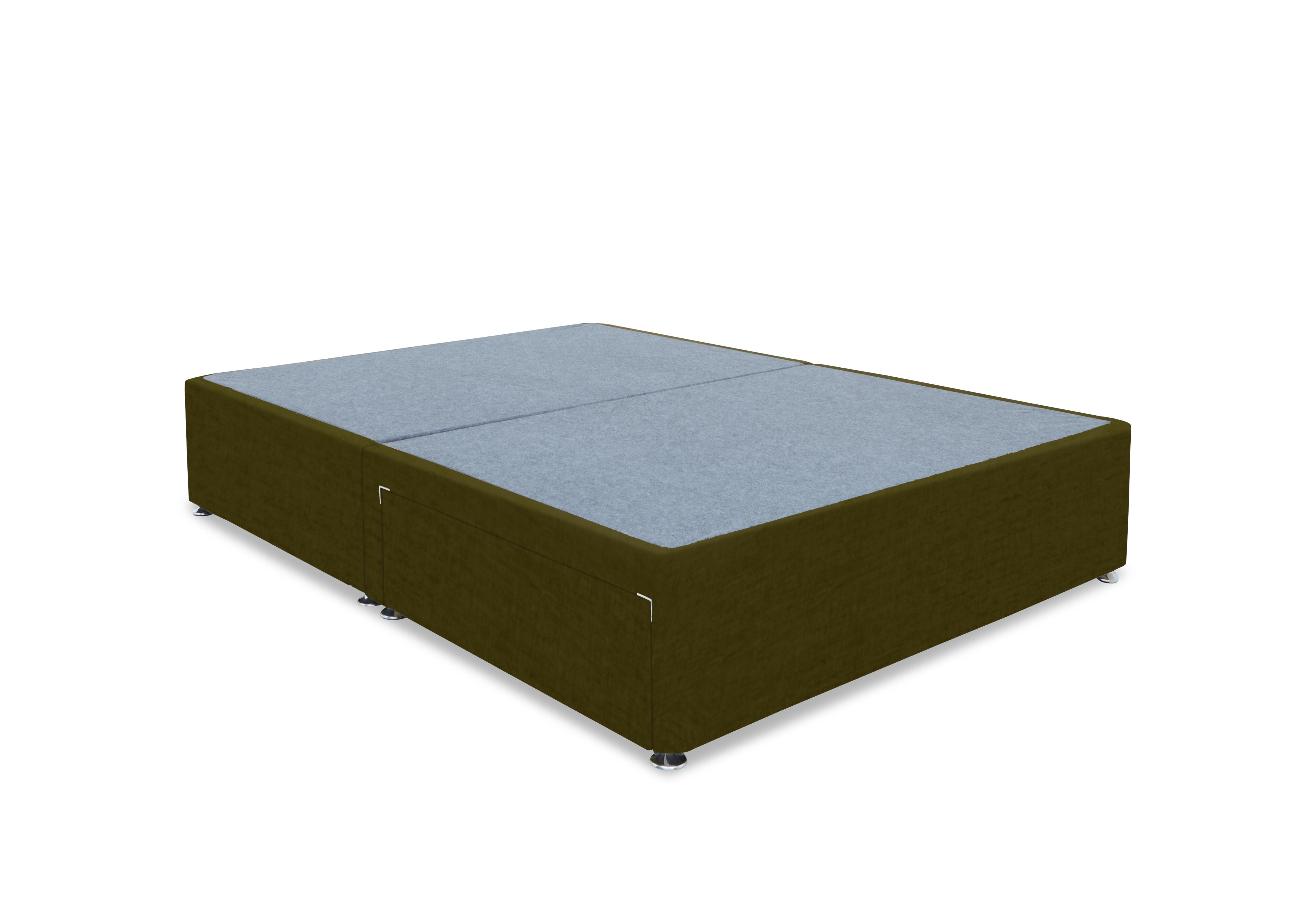 Artisan Premium Platform Top Divan Base in Milan Khaki on Furniture Village