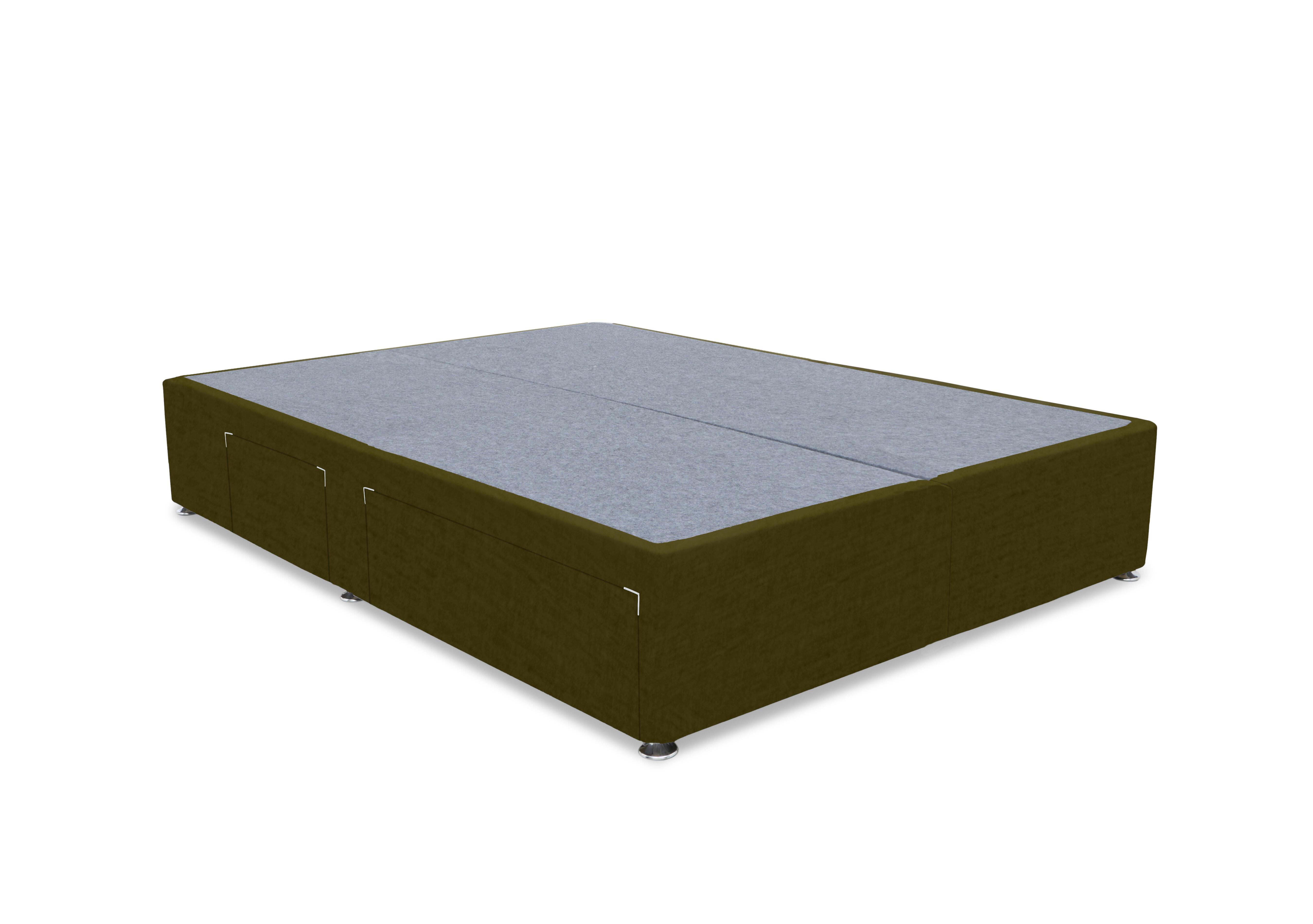 Artisan Premium Platform Top Divan Base in Milan Khaki on Furniture Village