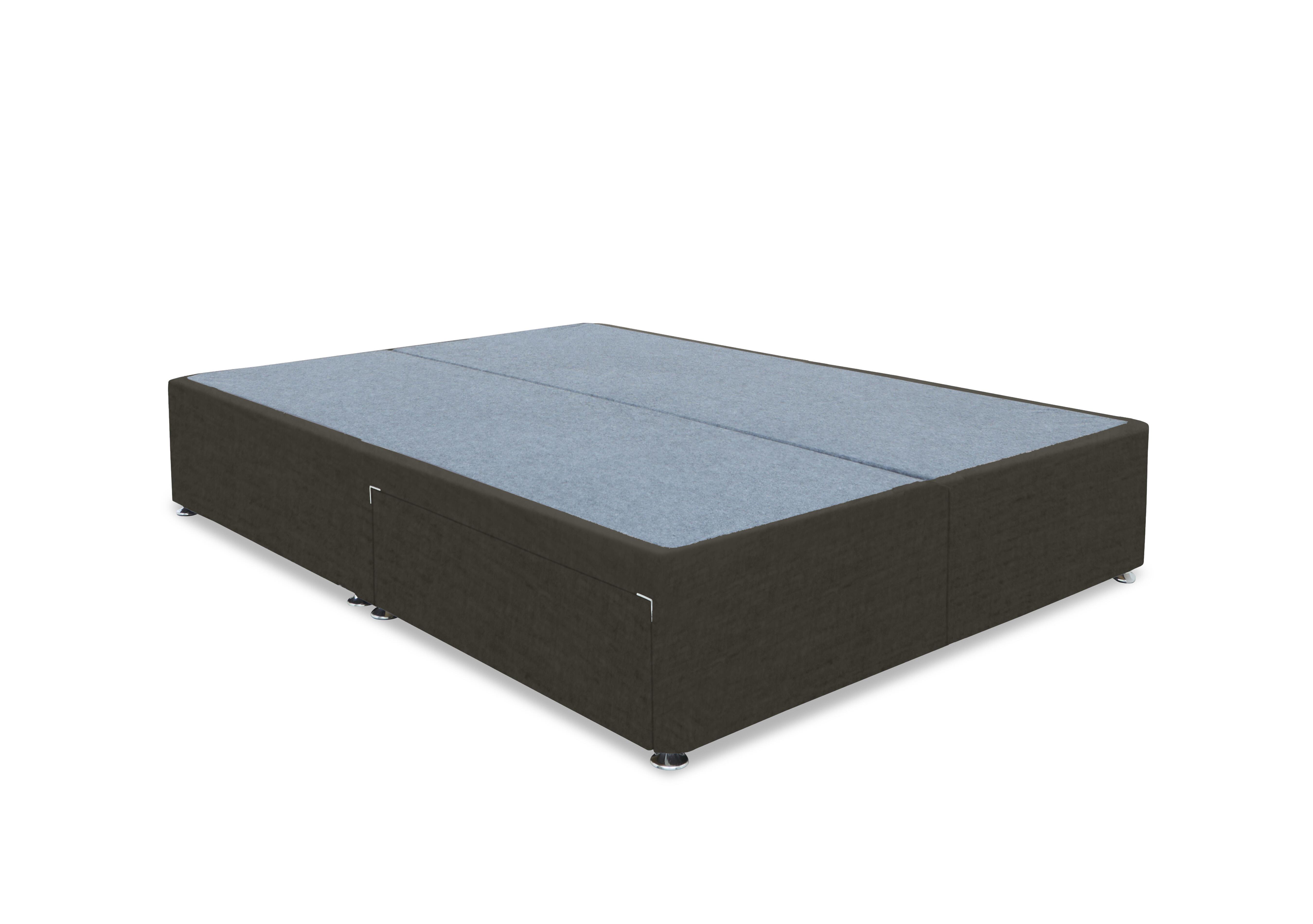 Artisan Premium Platform Top Divan Base in Milan Thunder on Furniture Village