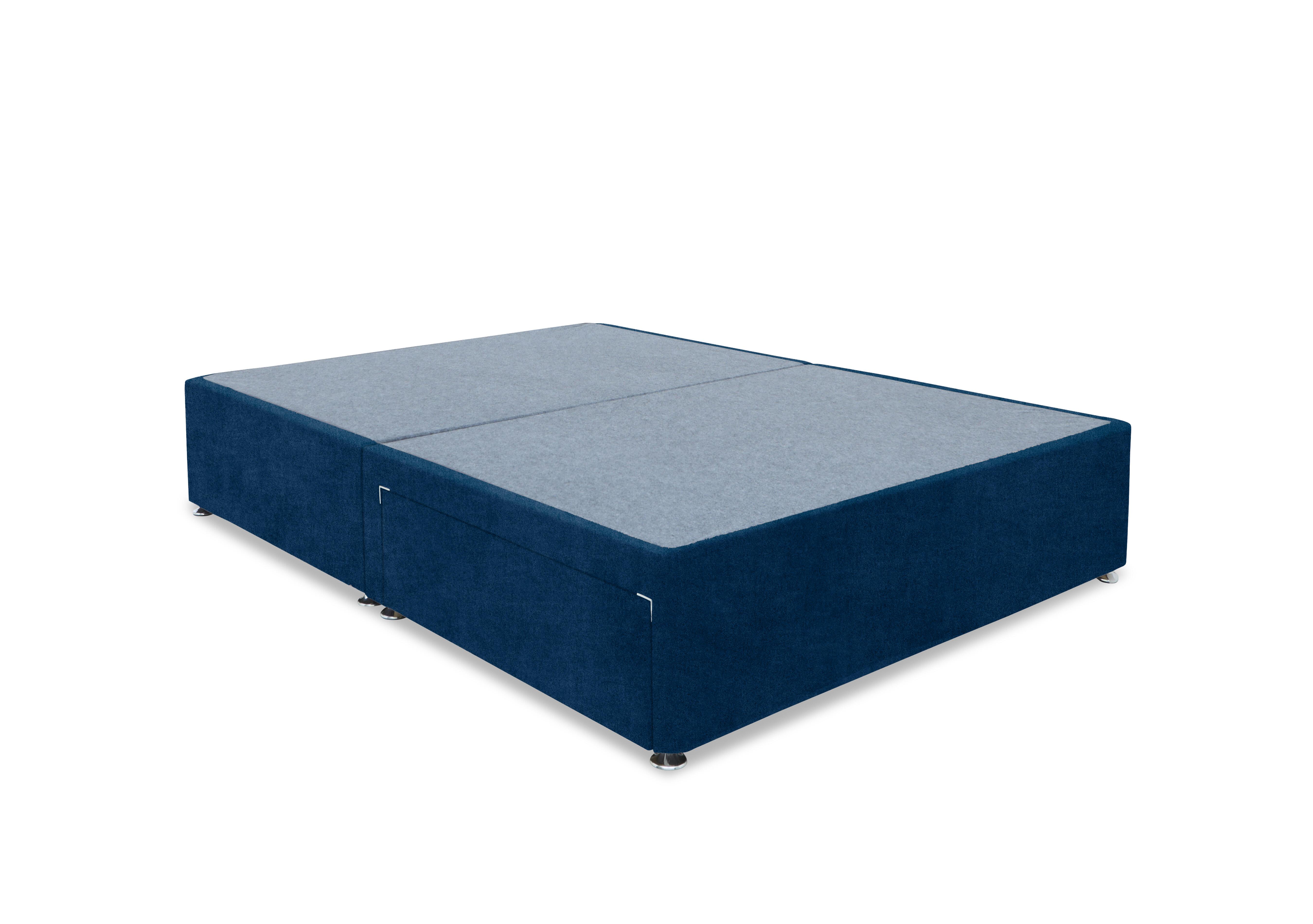 Artisan Premium Platform Top Divan Base in Plain Sapphire on Furniture Village
