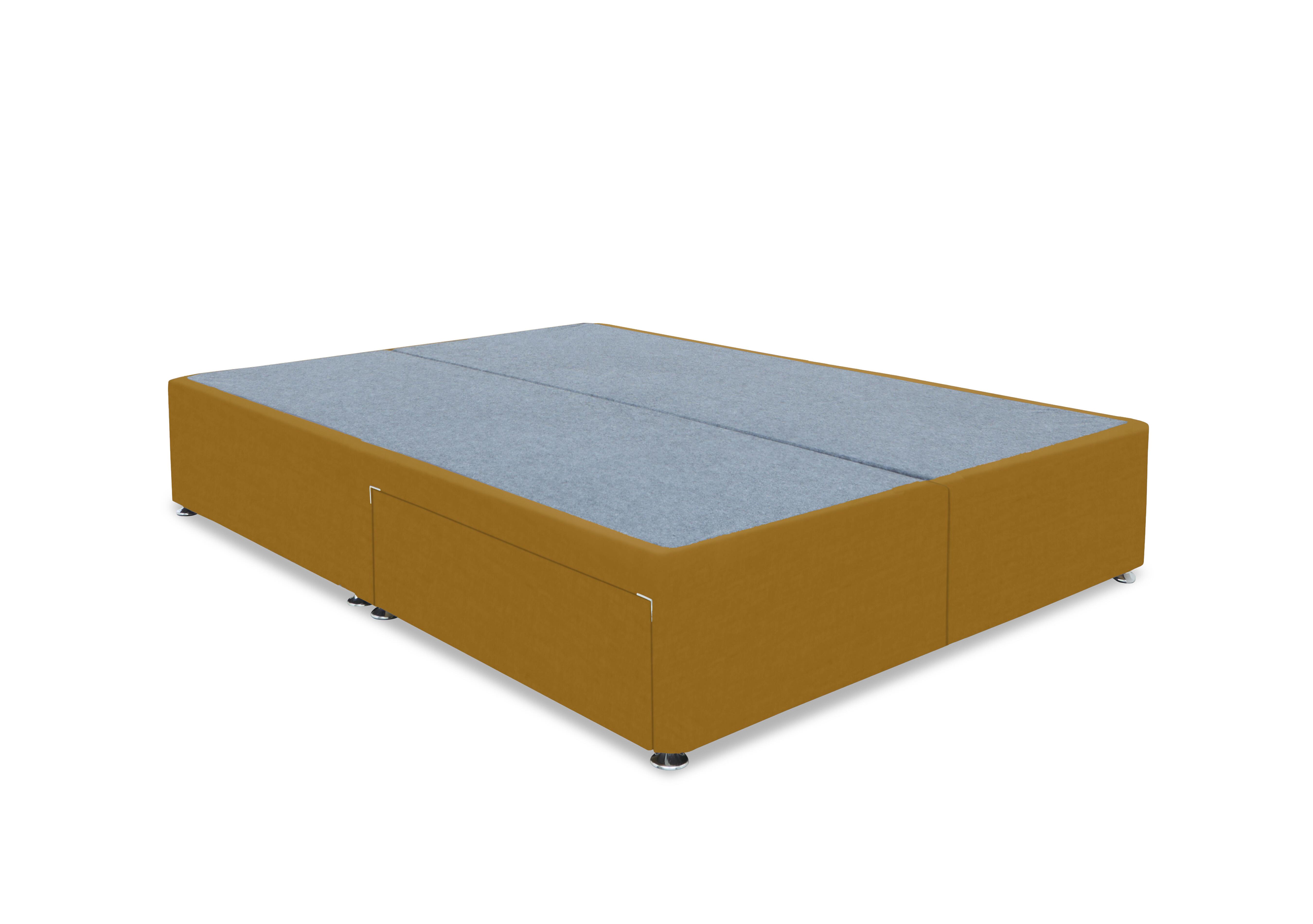 Artisan Premium Platform Top Divan Base in Plush Corn on Furniture Village