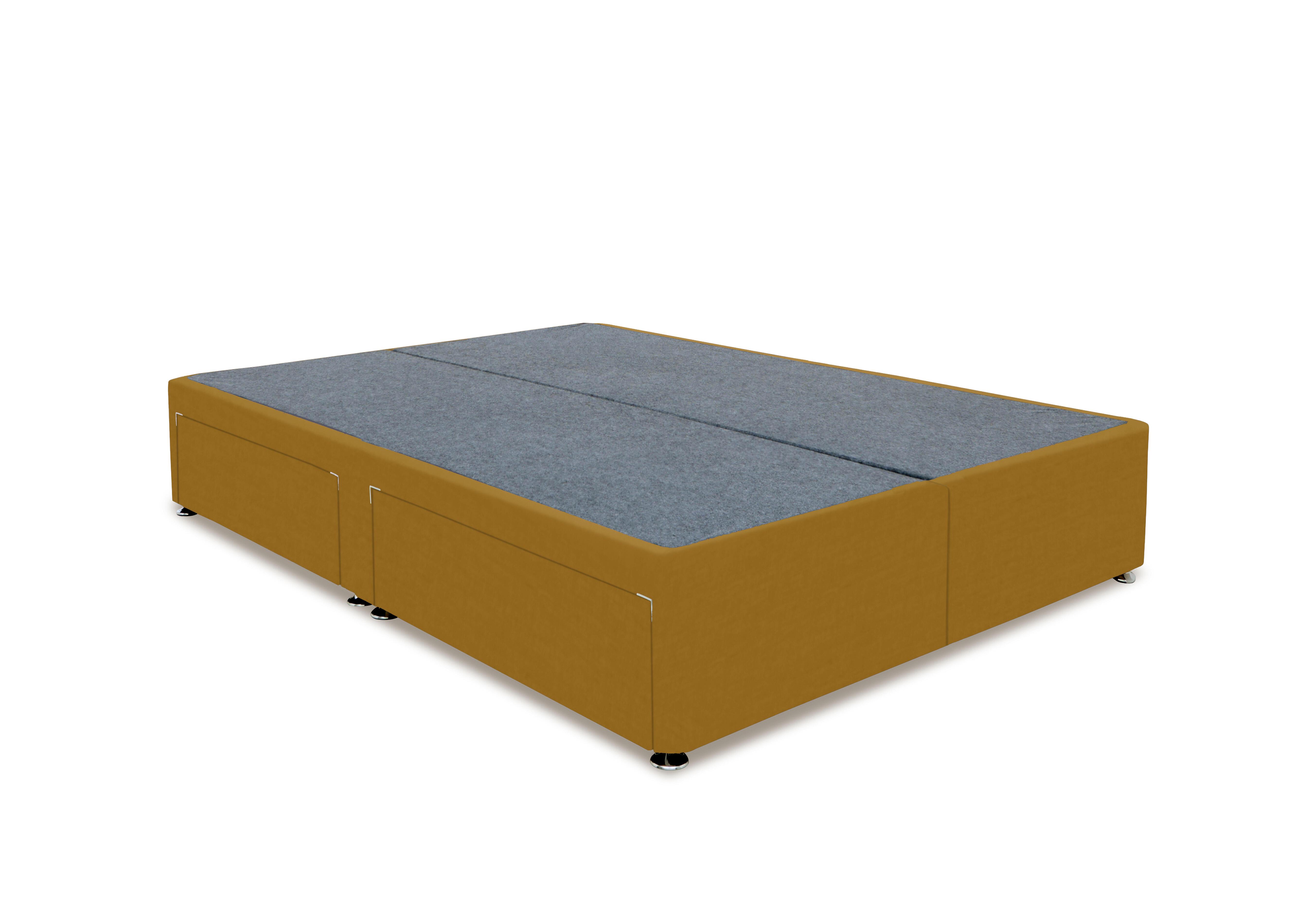 Artisan Premium Platform Top Divan Base in Plush Corn on Furniture Village