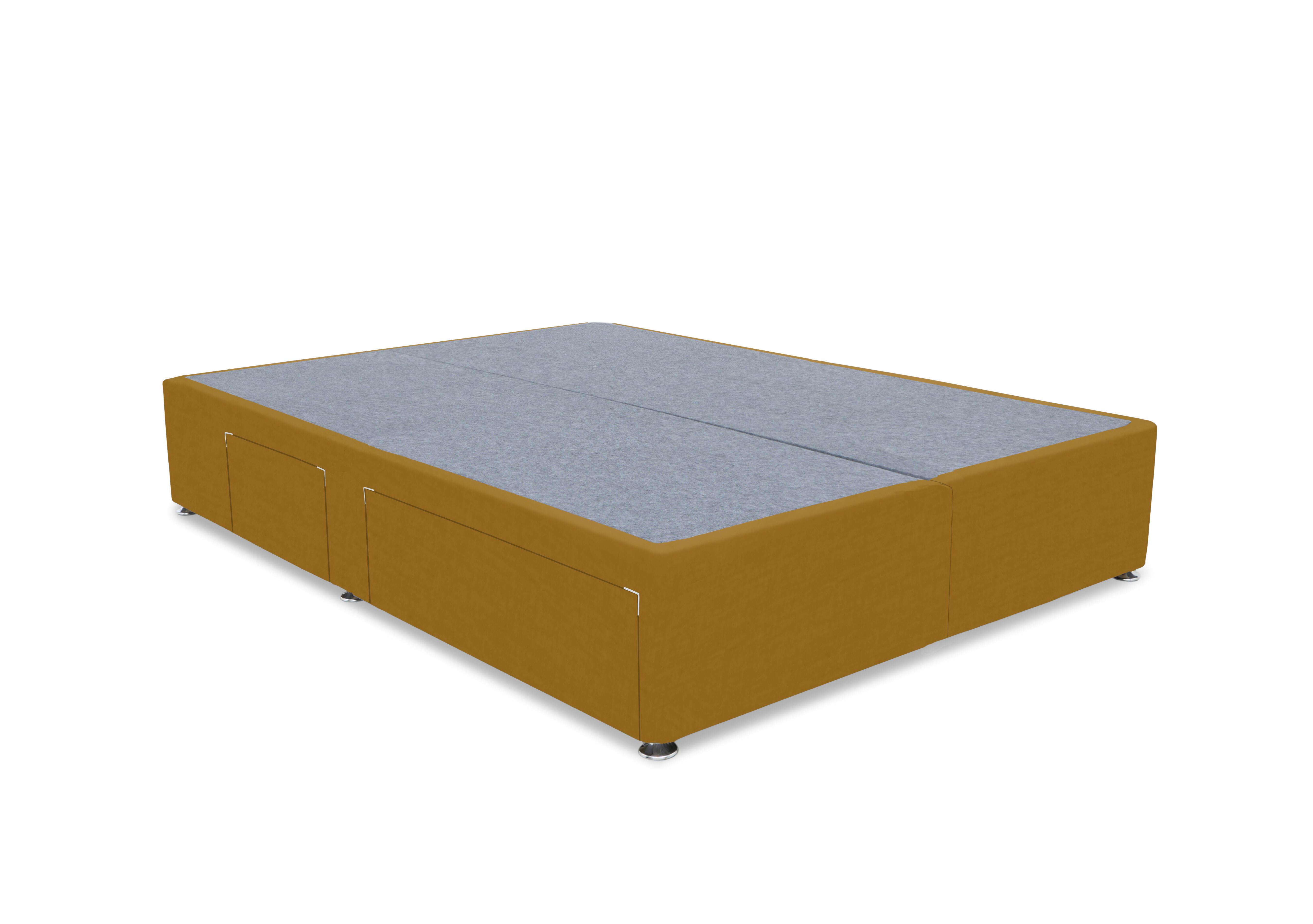 Artisan Premium Platform Top Divan Base in Plush Corn on Furniture Village
