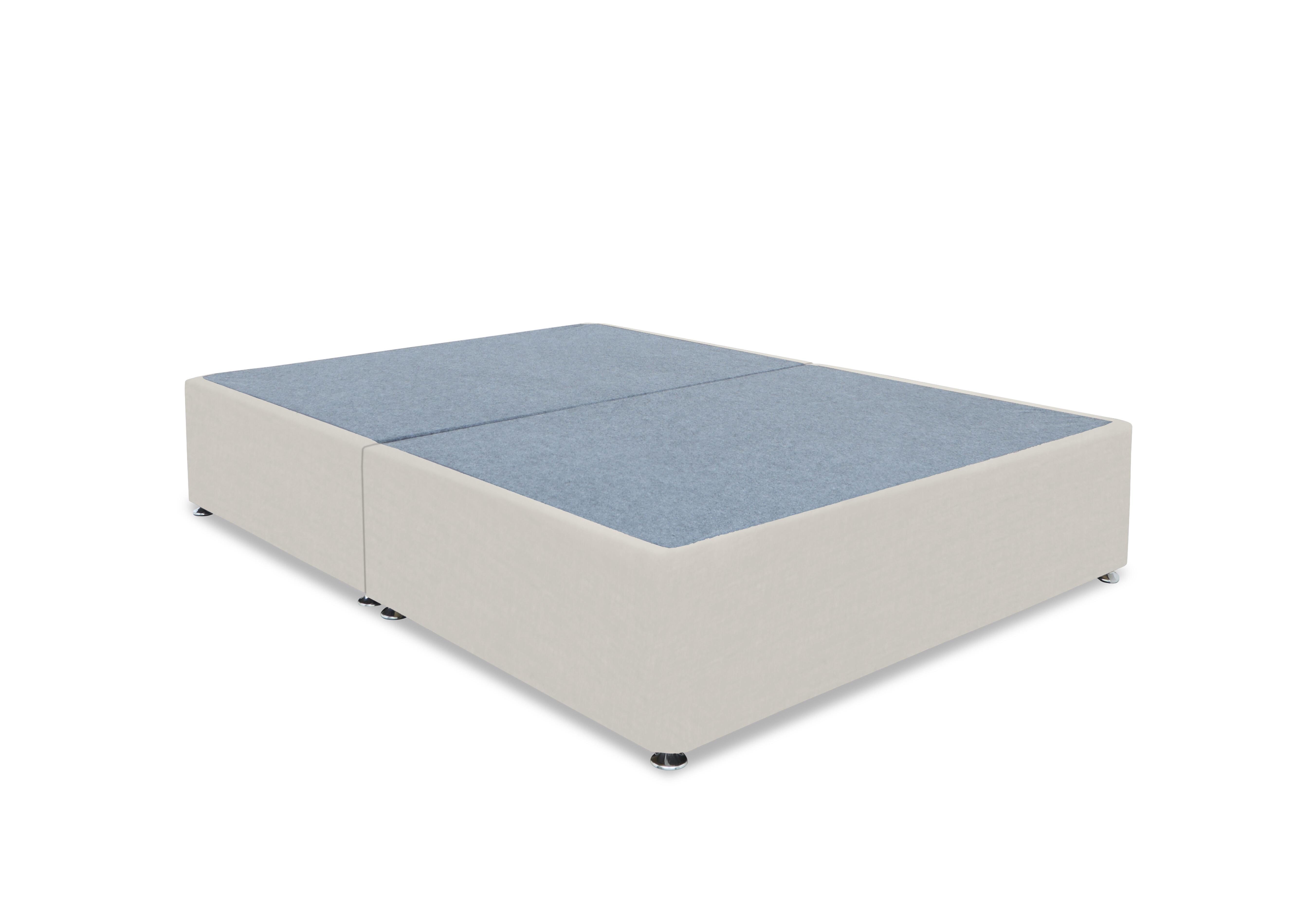 Artisan Premium Platform Top Divan Base in Plush Ecru on Furniture Village
