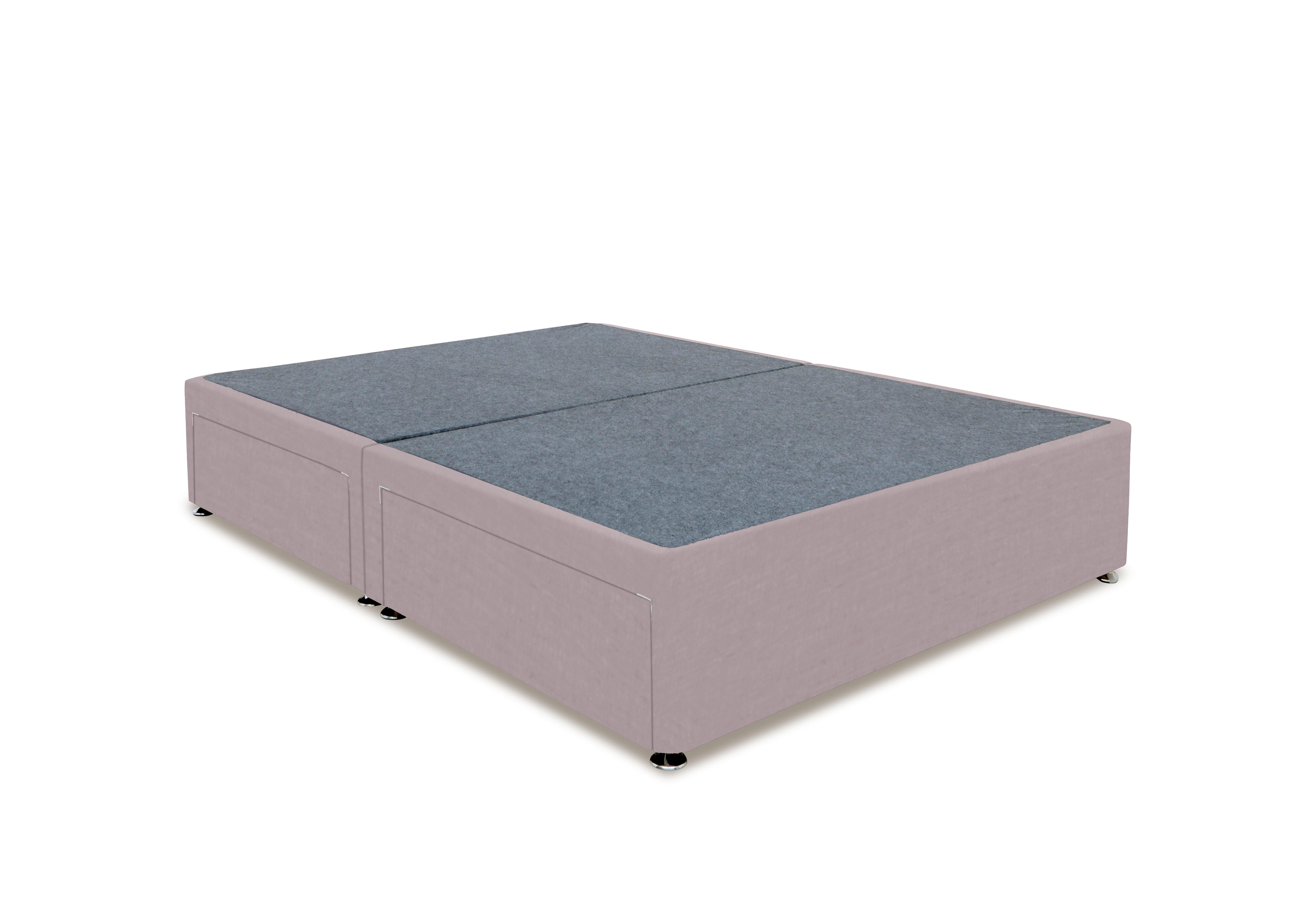 Artisan Premium Platform Top Divan Base in Plush Lilac on Furniture Village