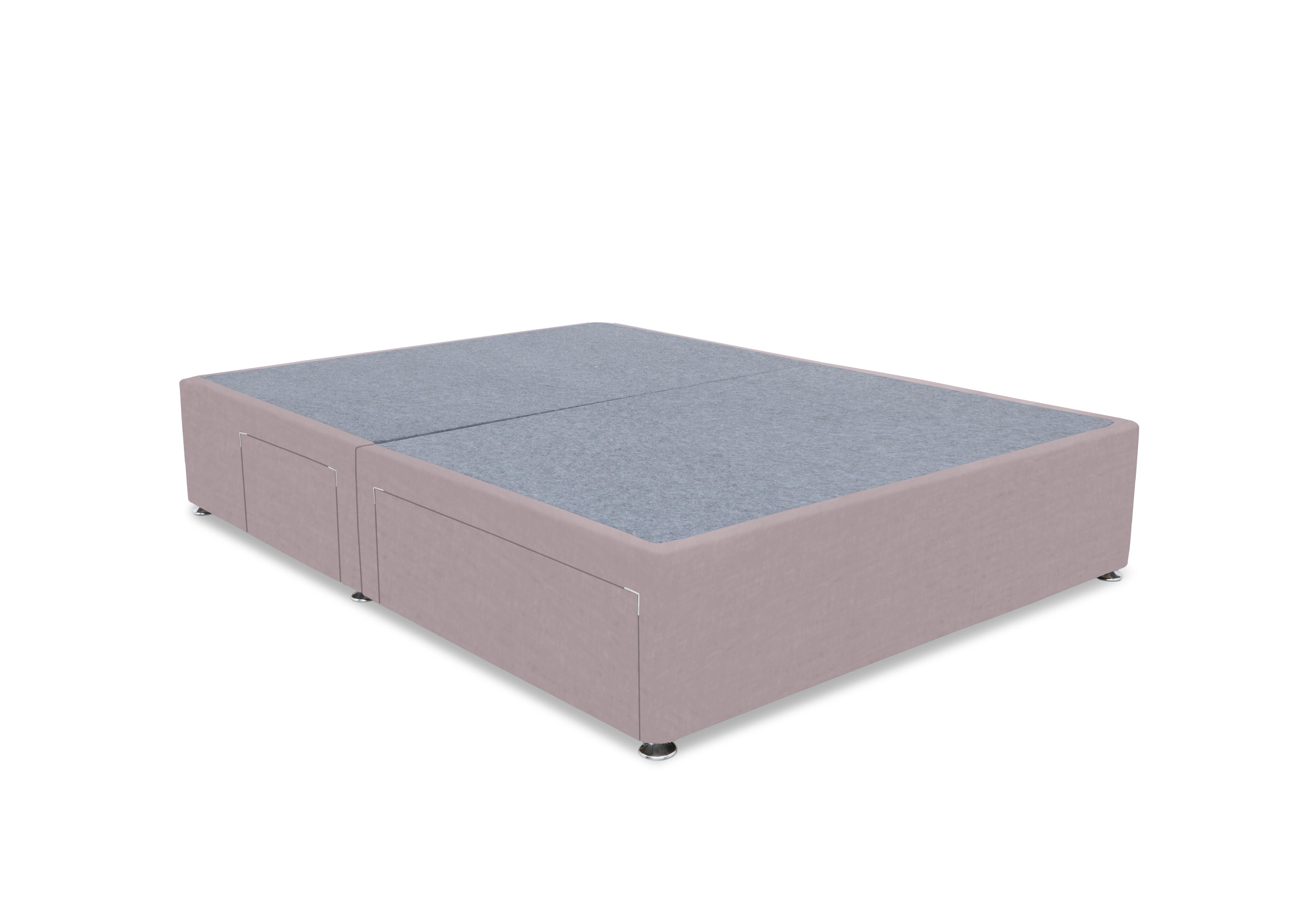 Artisan Premium Platform Top Divan Base in Plush Lilac on Furniture Village