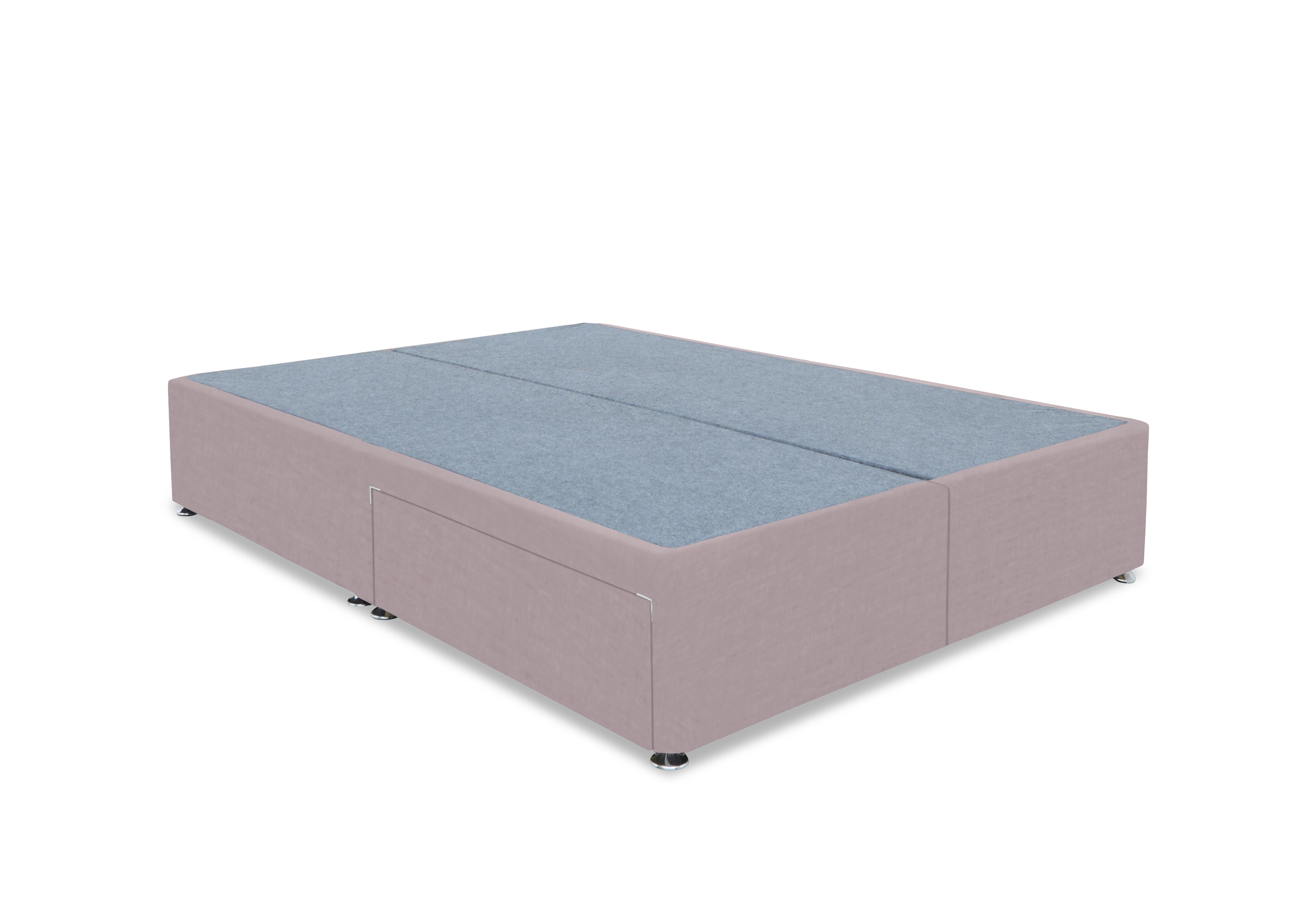 Artisan Premium Platform Top Divan Base in Plush Lilac on Furniture Village