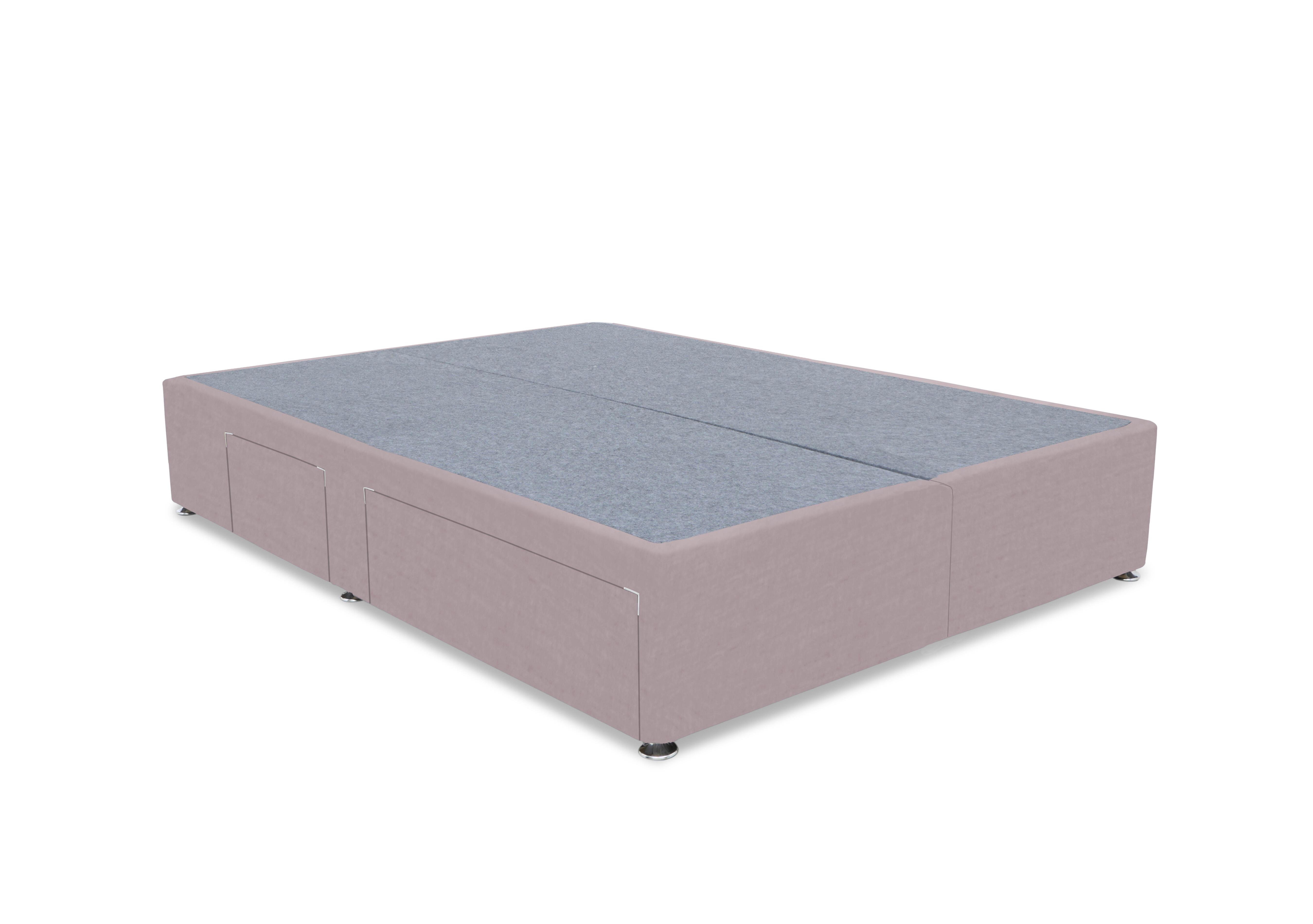 Artisan Premium Platform Top Divan Base in Plush Lilac on Furniture Village