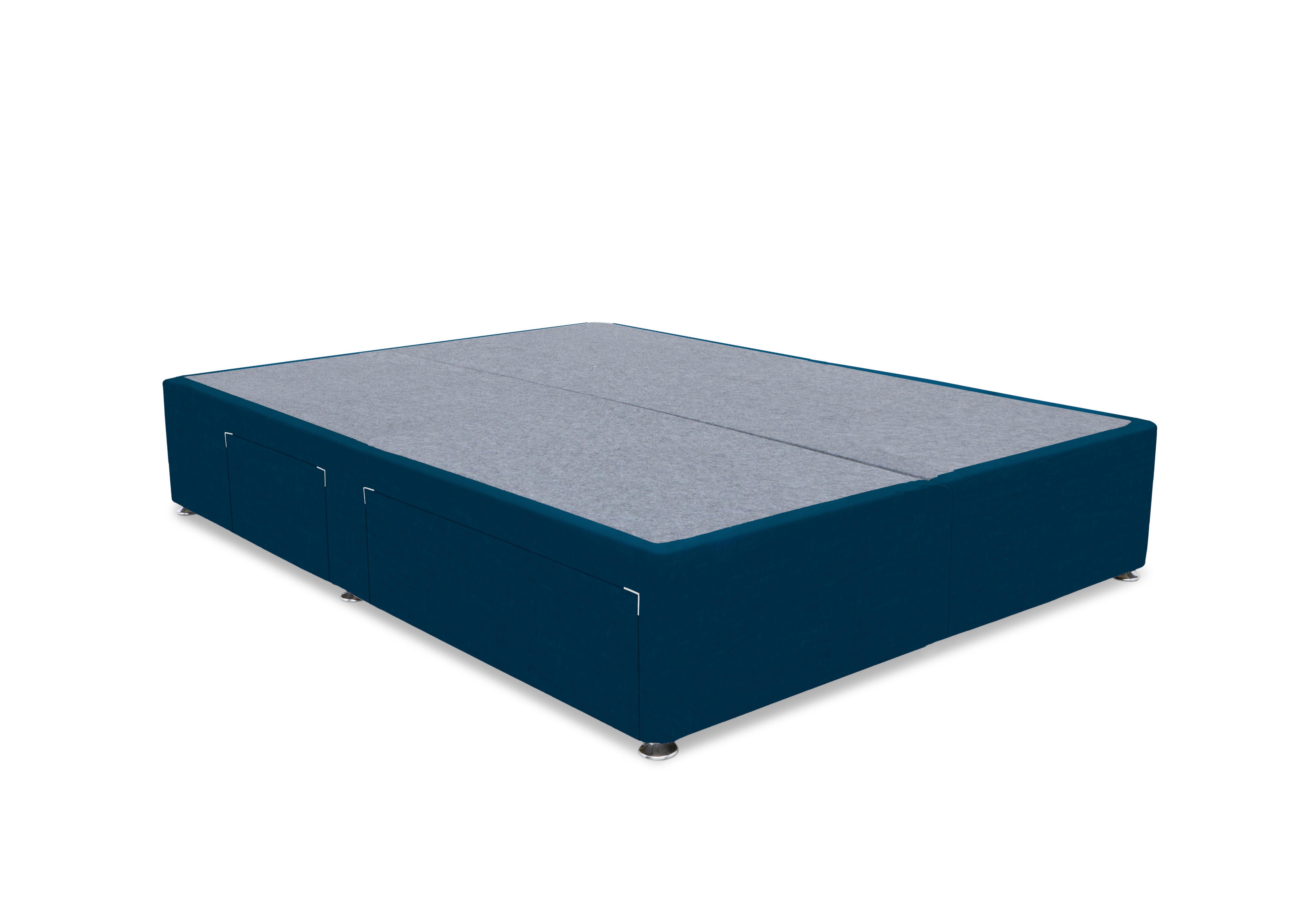 Artisan Premium Platform Top Divan Base in Plush Pacific on Furniture Village