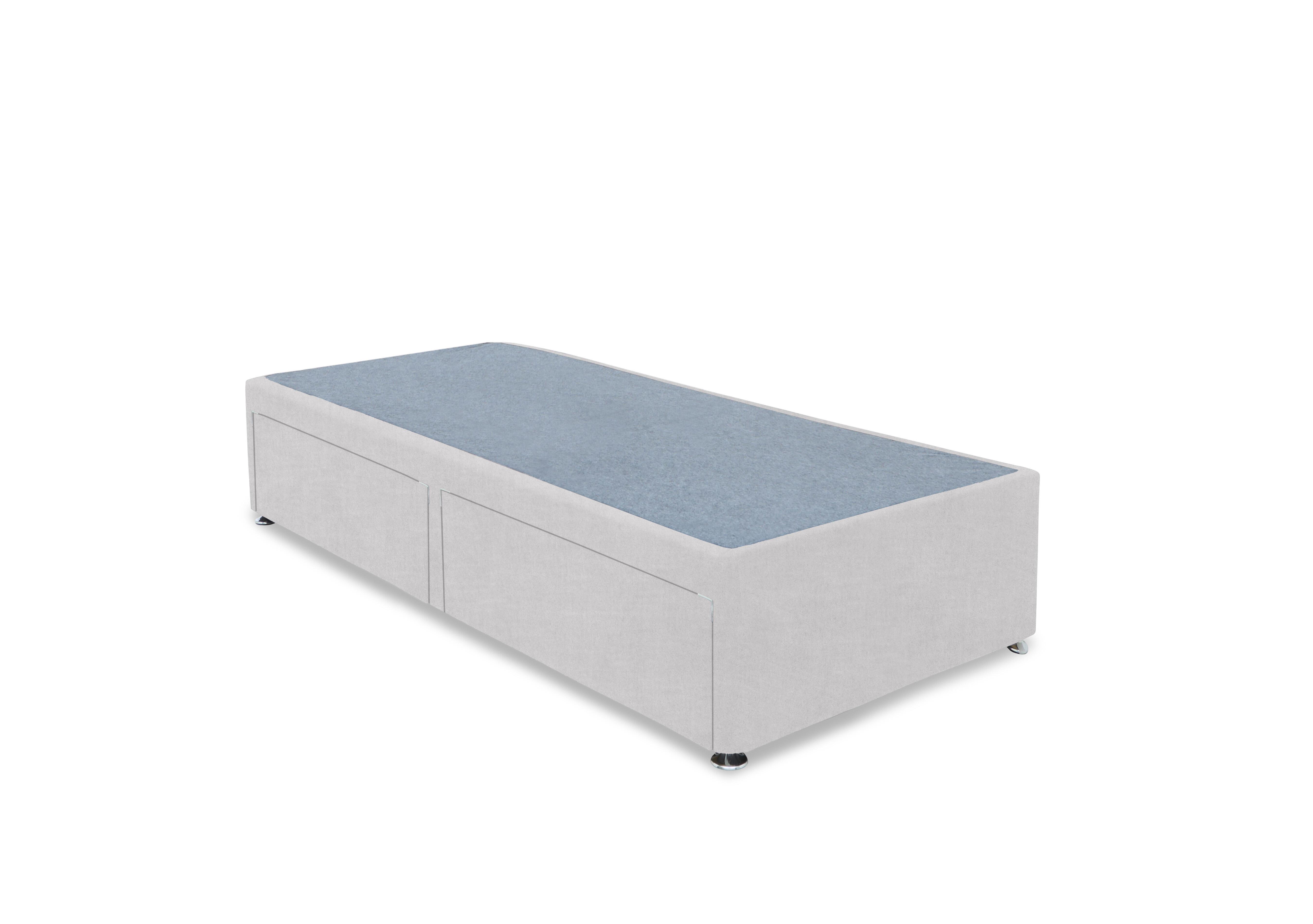 Artisan Premium Platform Top Divan Base in Queens Pebble on Furniture Village