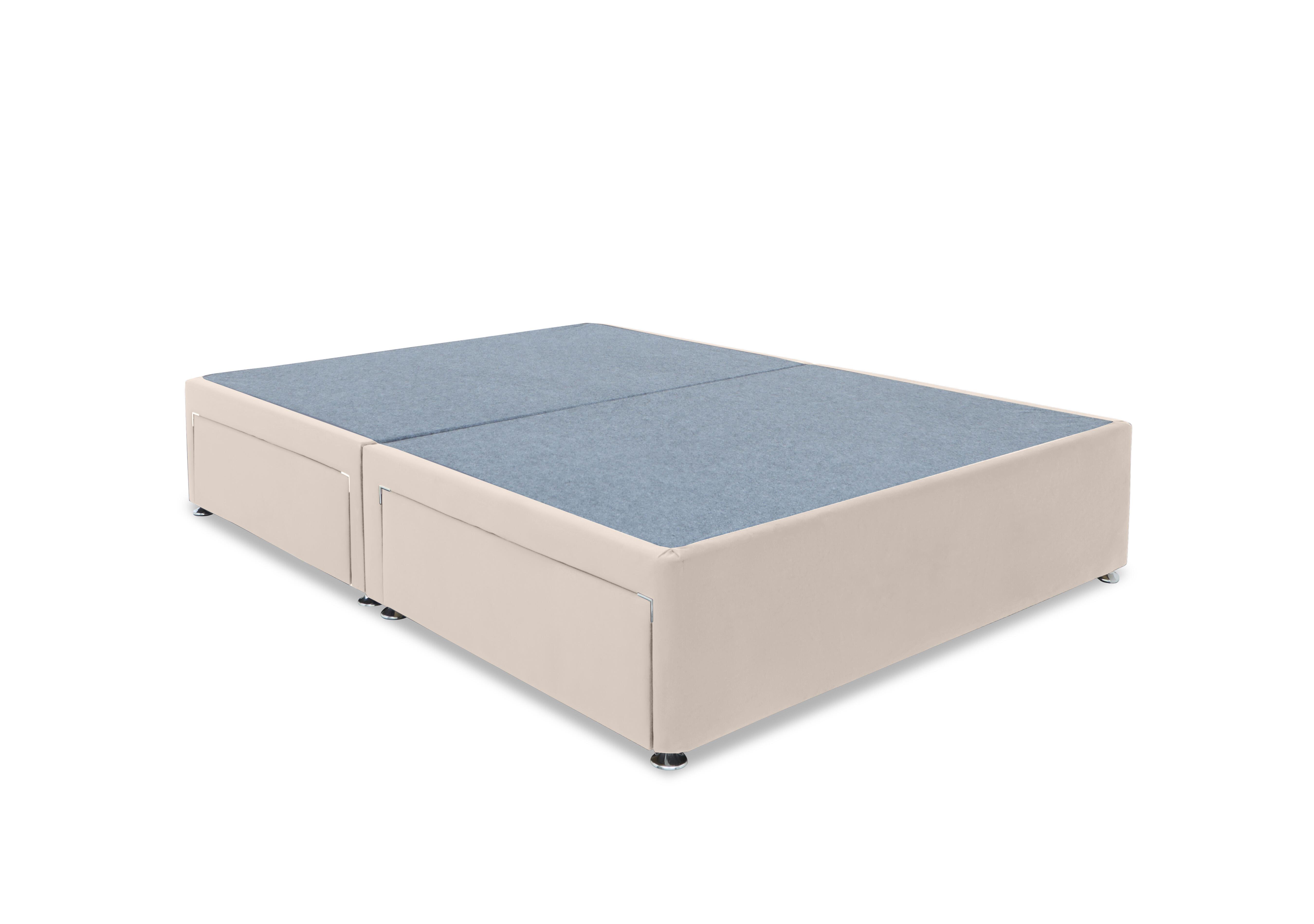 Artisan Premium Platform Top Divan Base in Sandstone Pearl on Furniture Village