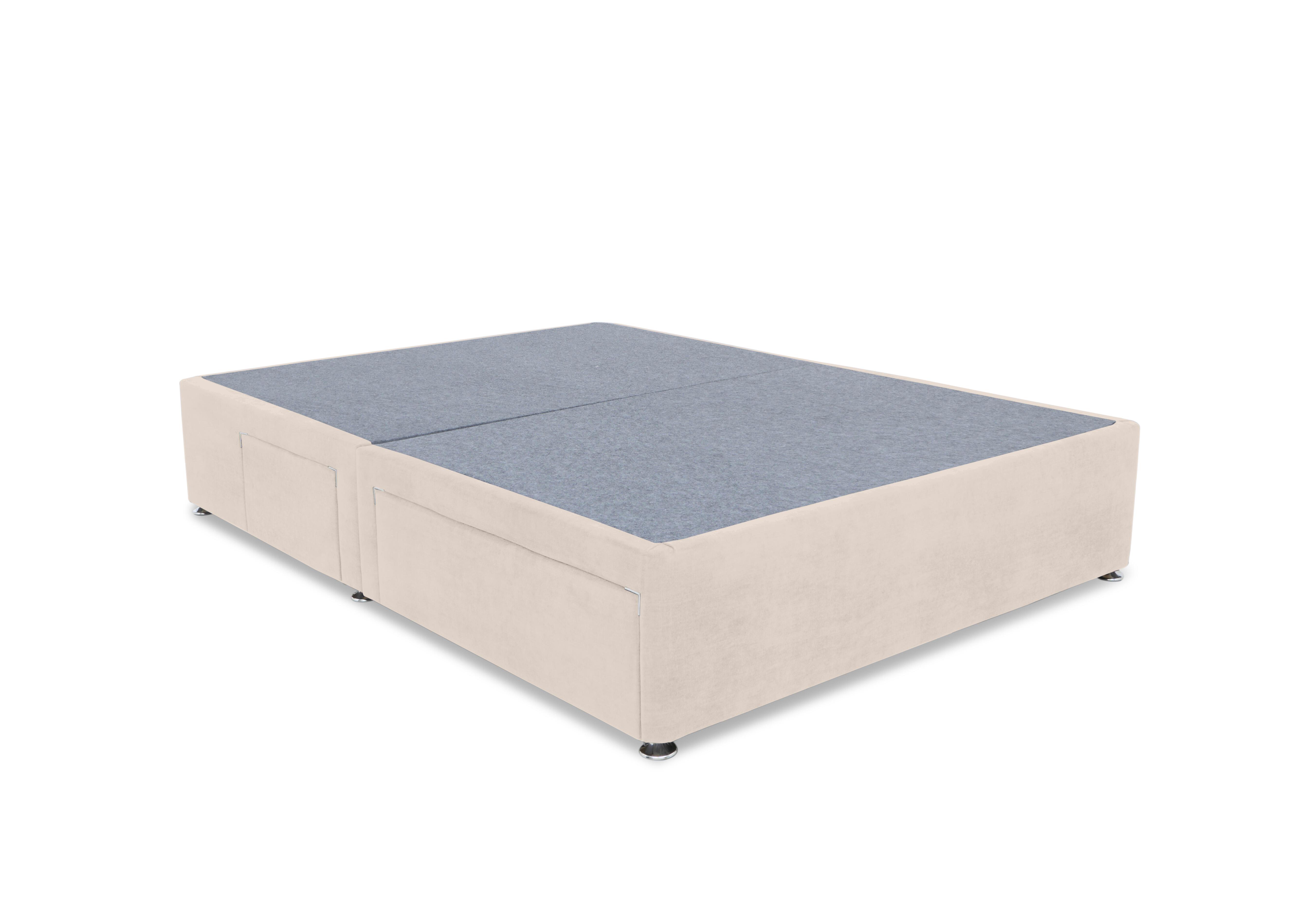 Artisan Premium Platform Top Divan Base in Sandstone Pearl on Furniture Village