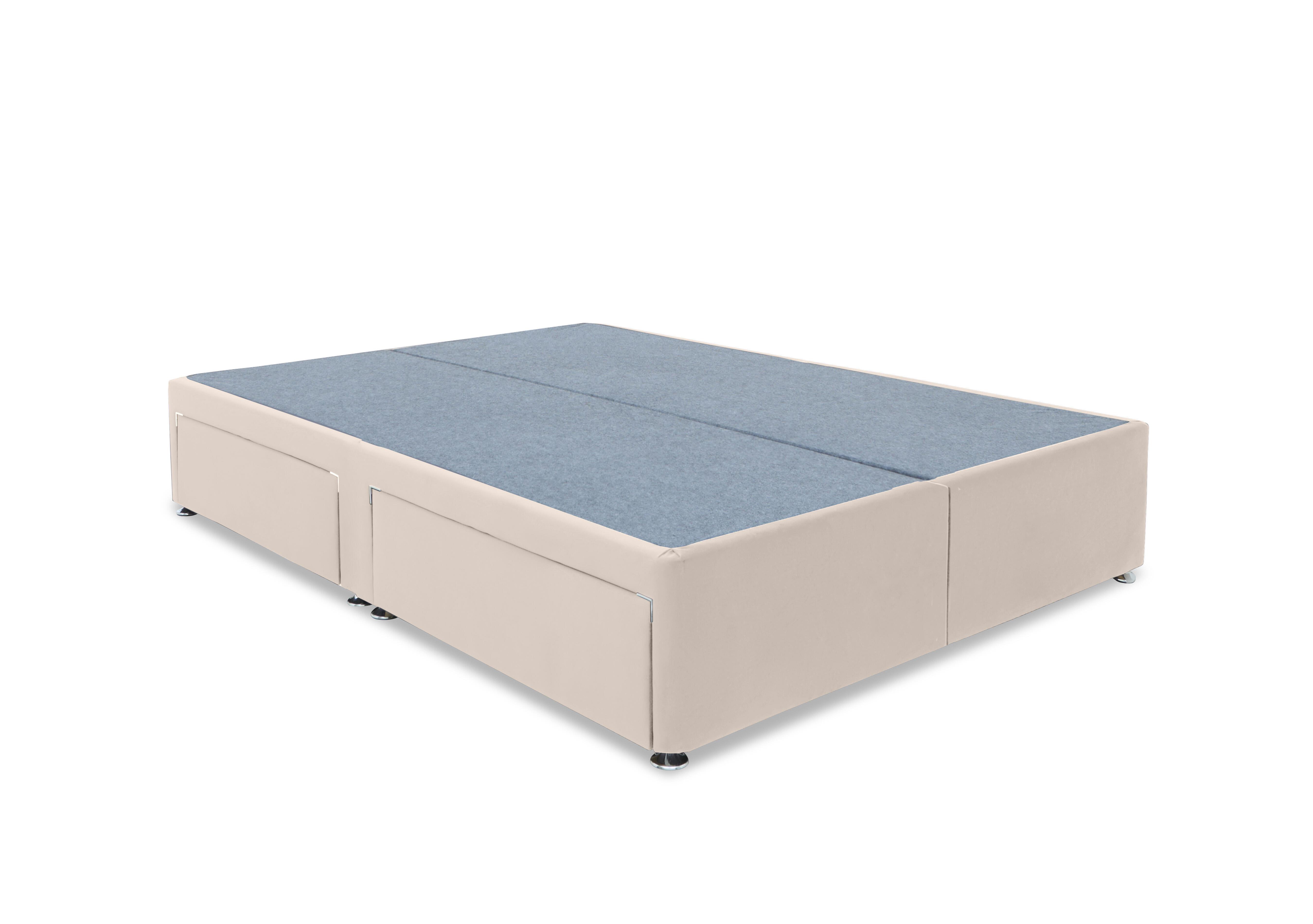 Artisan Premium Platform Top Divan Base in Sandstone Pearl on Furniture Village