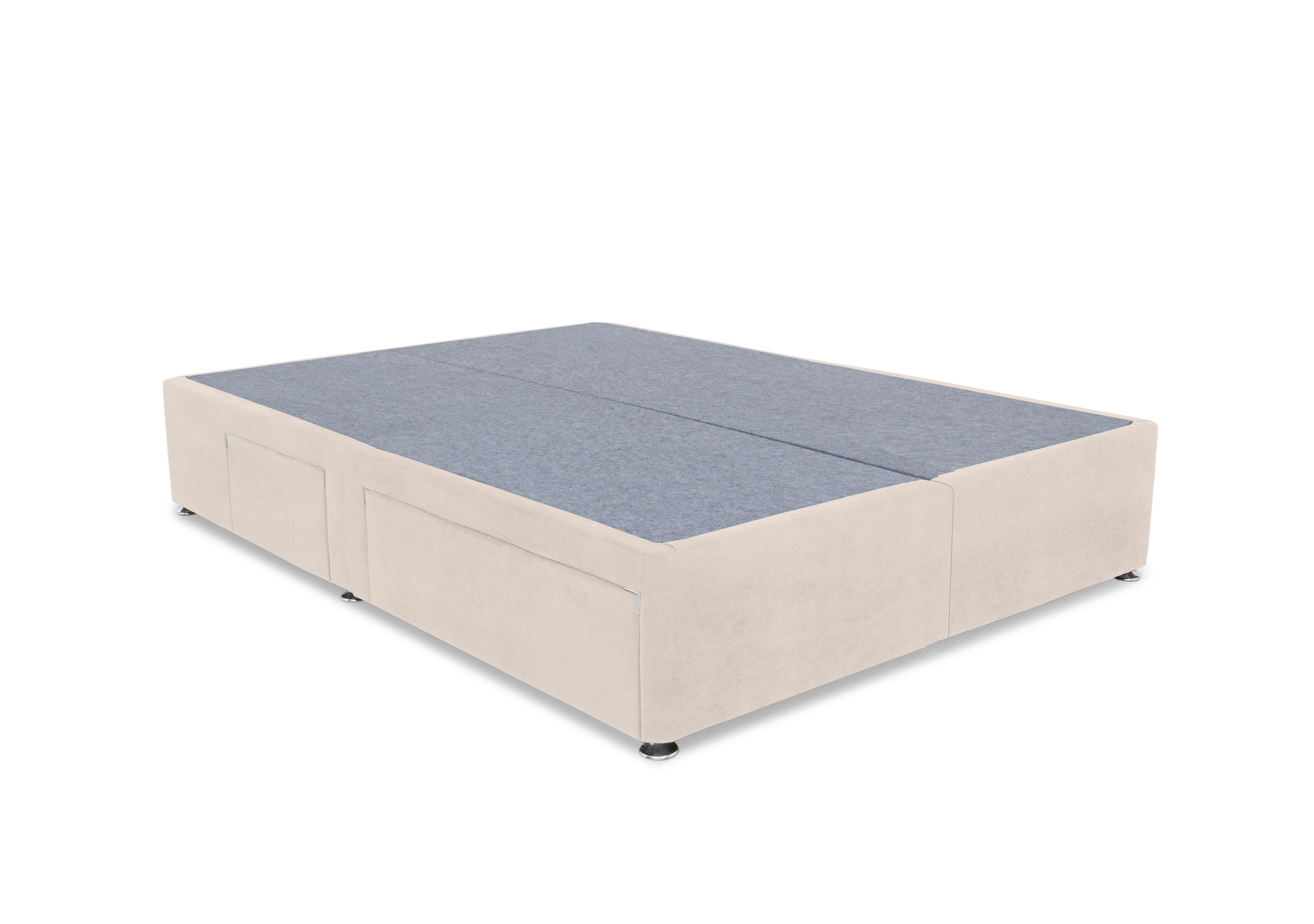 Artisan Premium Platform Top Divan Base in Sandstone Pearl on Furniture Village
