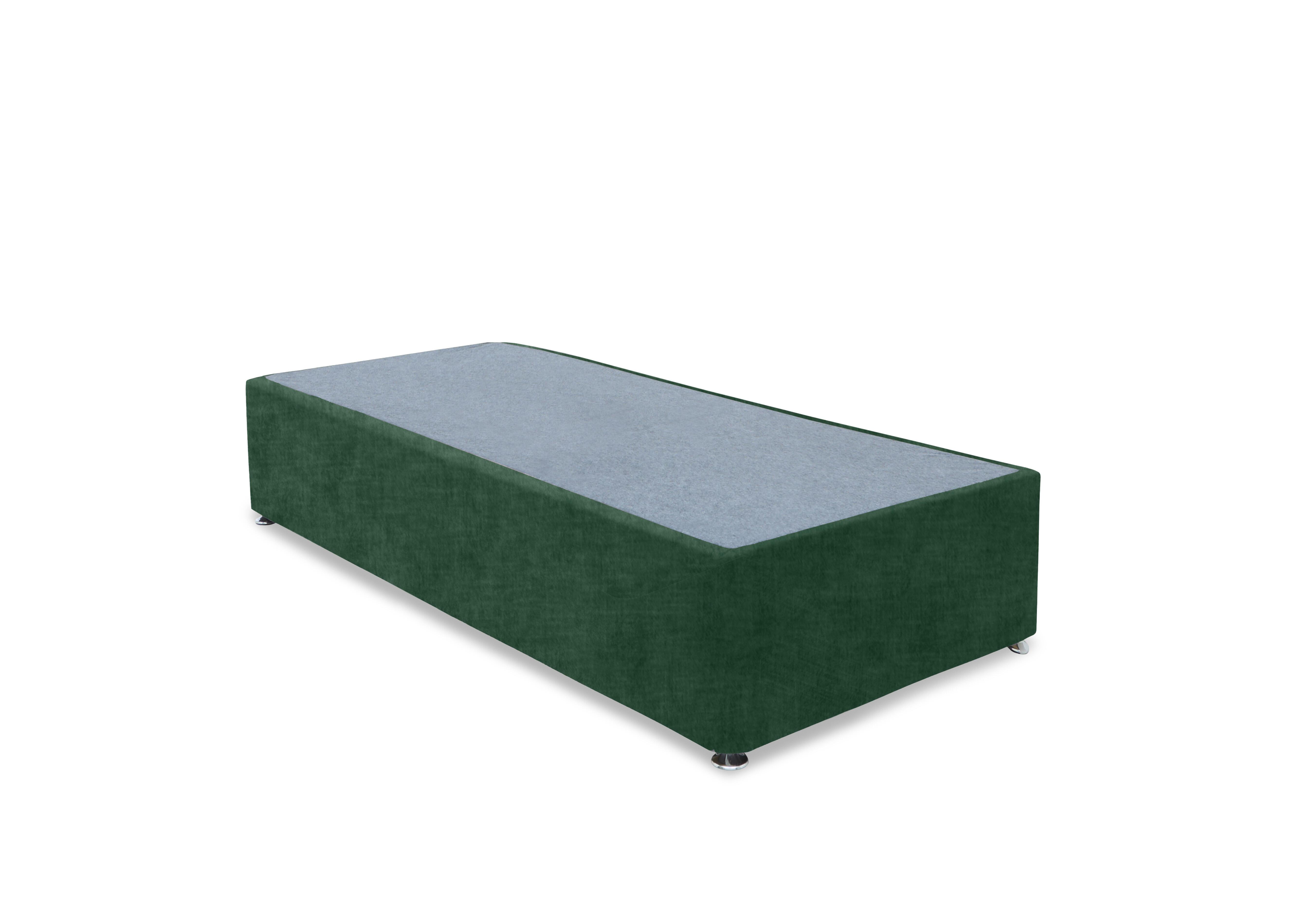 Artisan Premium Platform Top Divan Base in Tormaline Green on Furniture Village