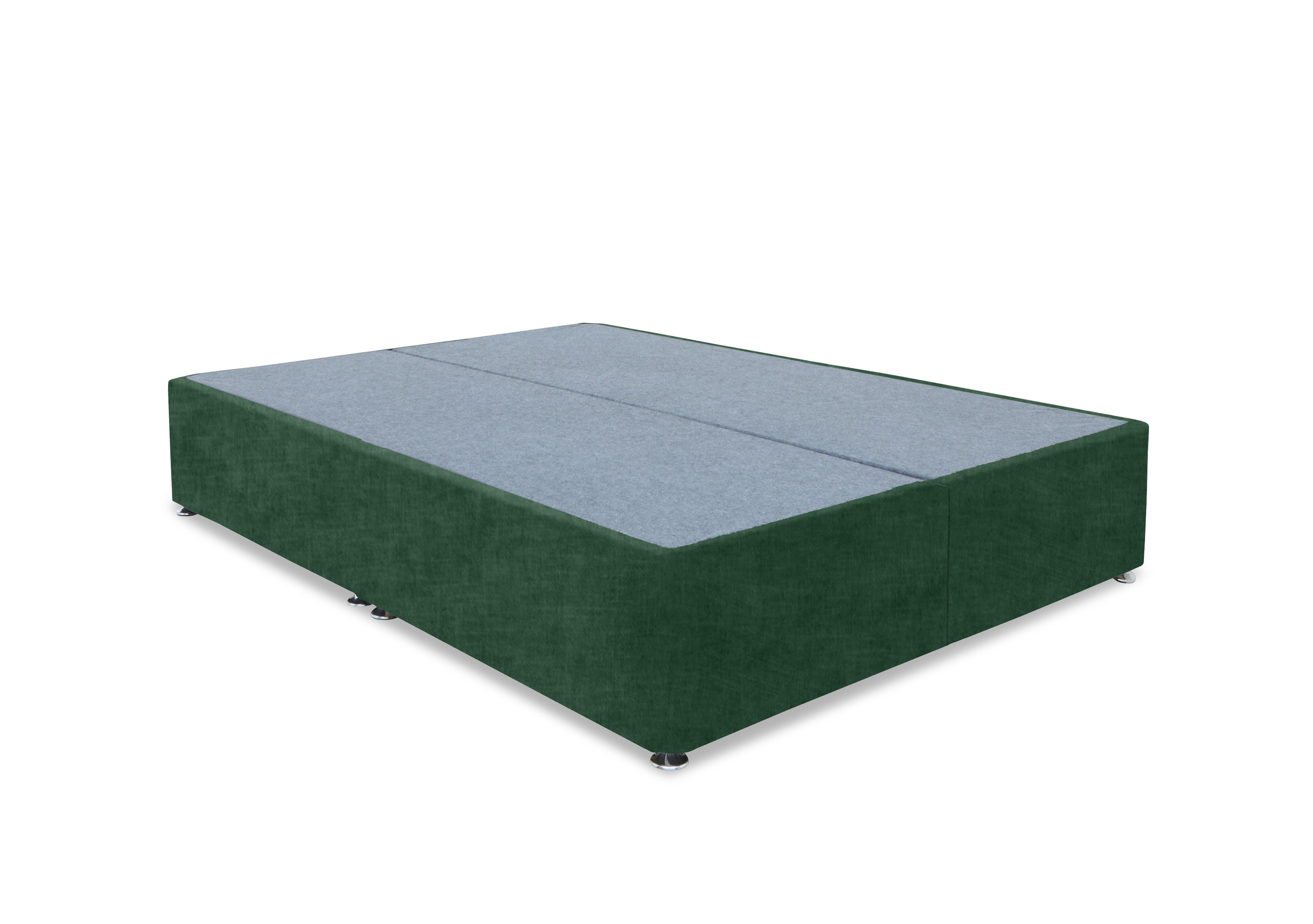 Artisan Premium Platform Top Divan Base in Tormaline Green on Furniture Village