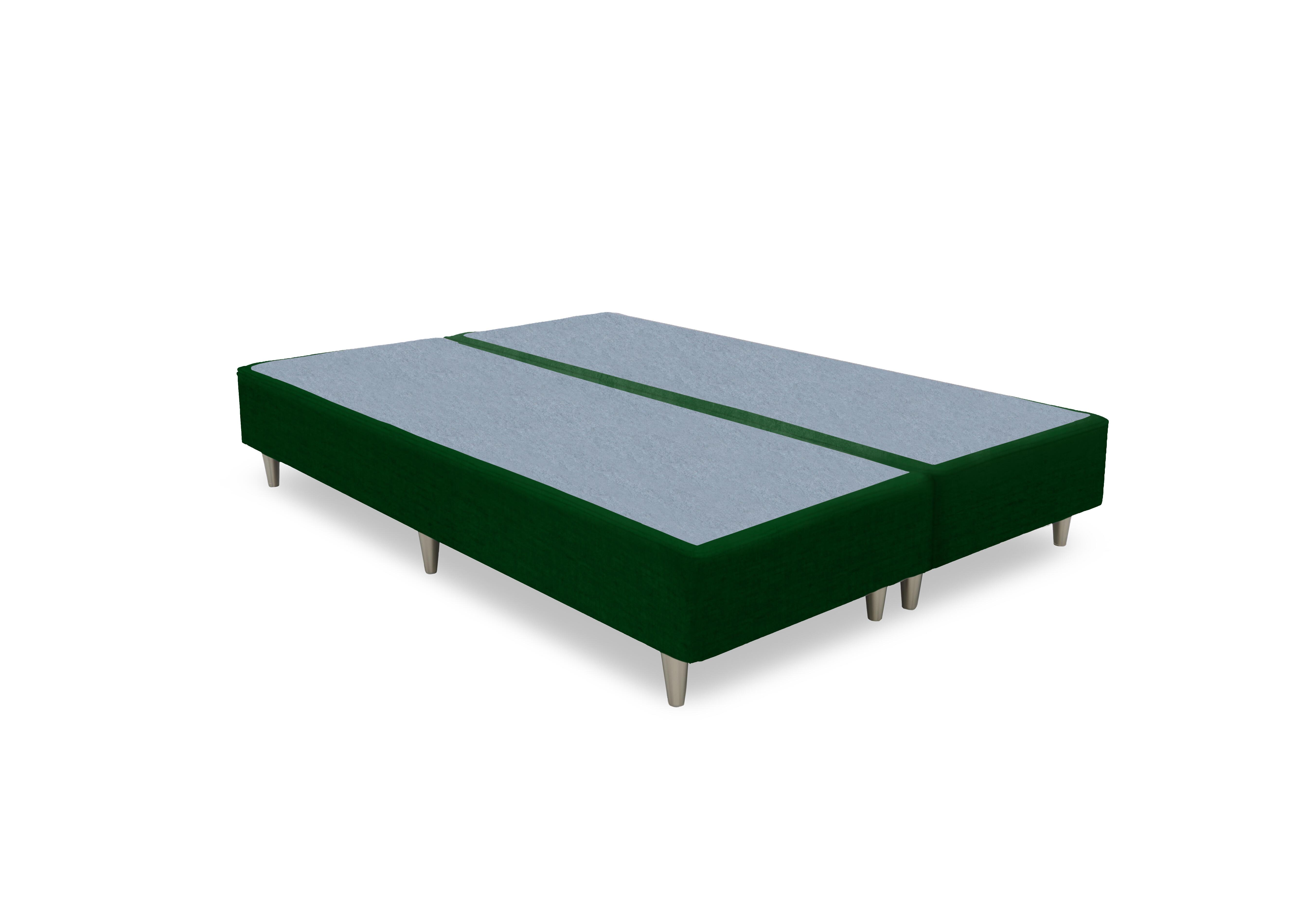 Artisan Premium Platform Top Shallow Divan Base in Aston Moss- Bsl on Furniture Village