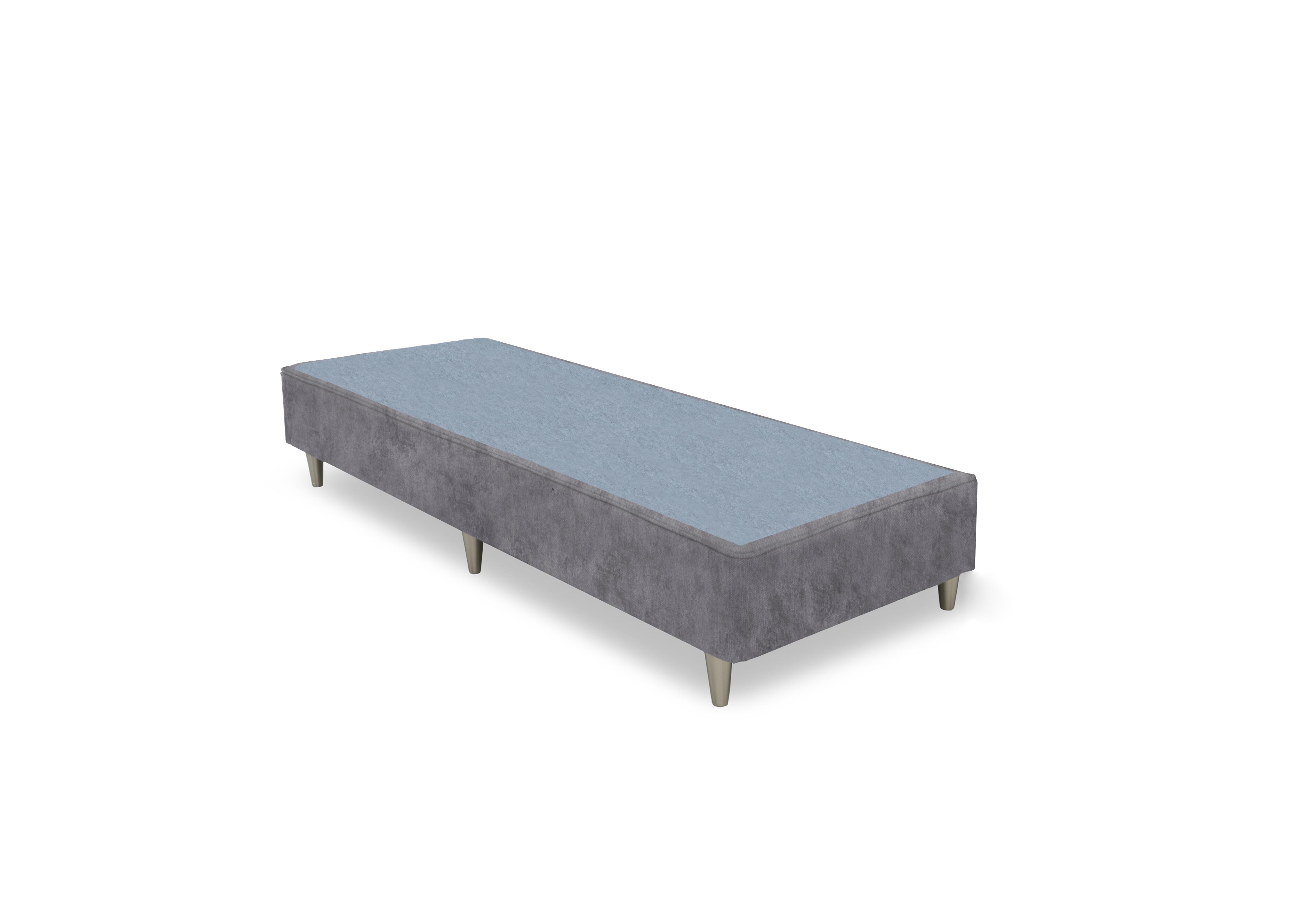 Artisan Premium Platform Top Shallow Divan Base in Daytona Grey- Bsl on Furniture Village