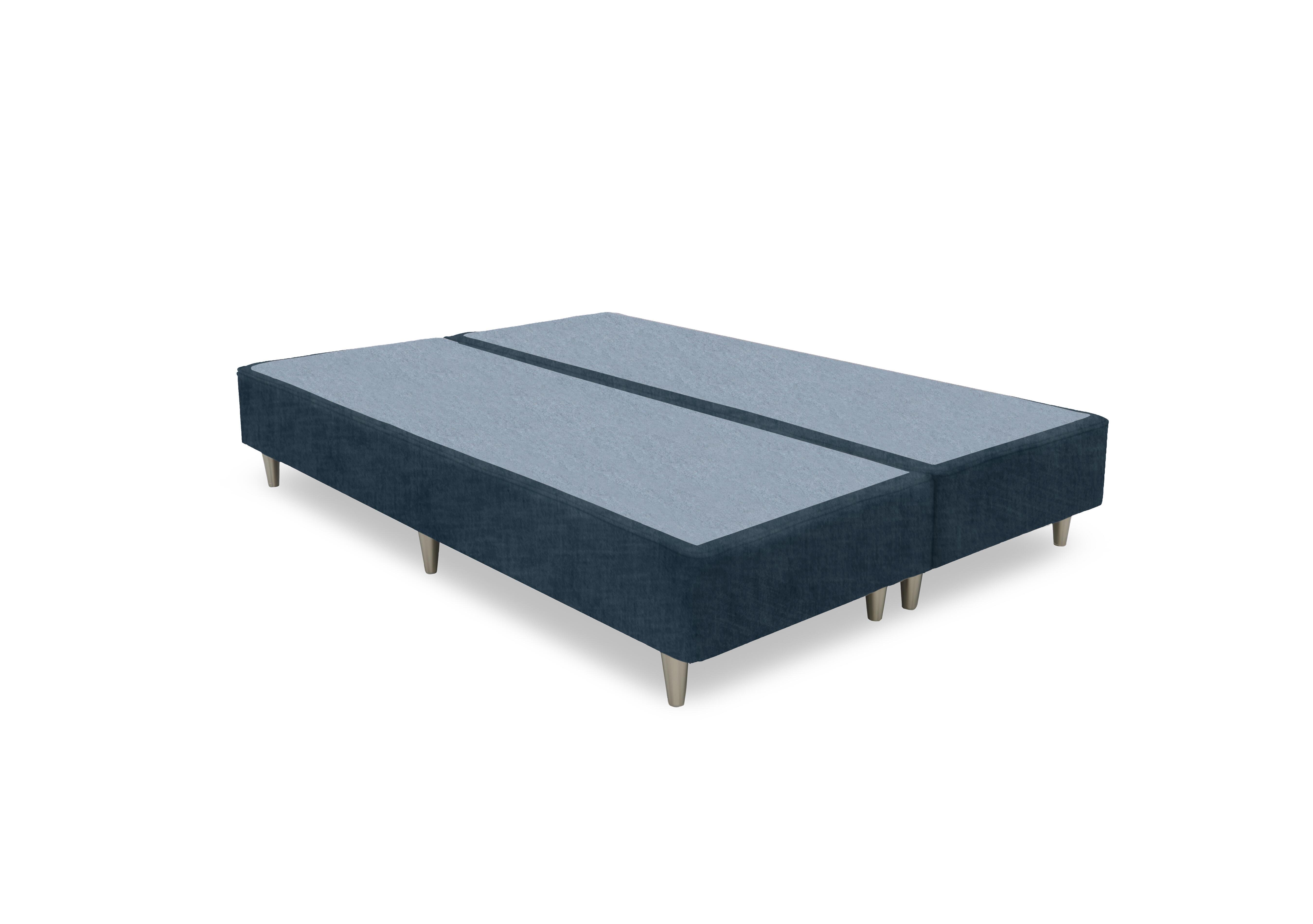 Artisan Premium Platform Top Shallow Divan Base in Granite Blue - Bsl on Furniture Village
