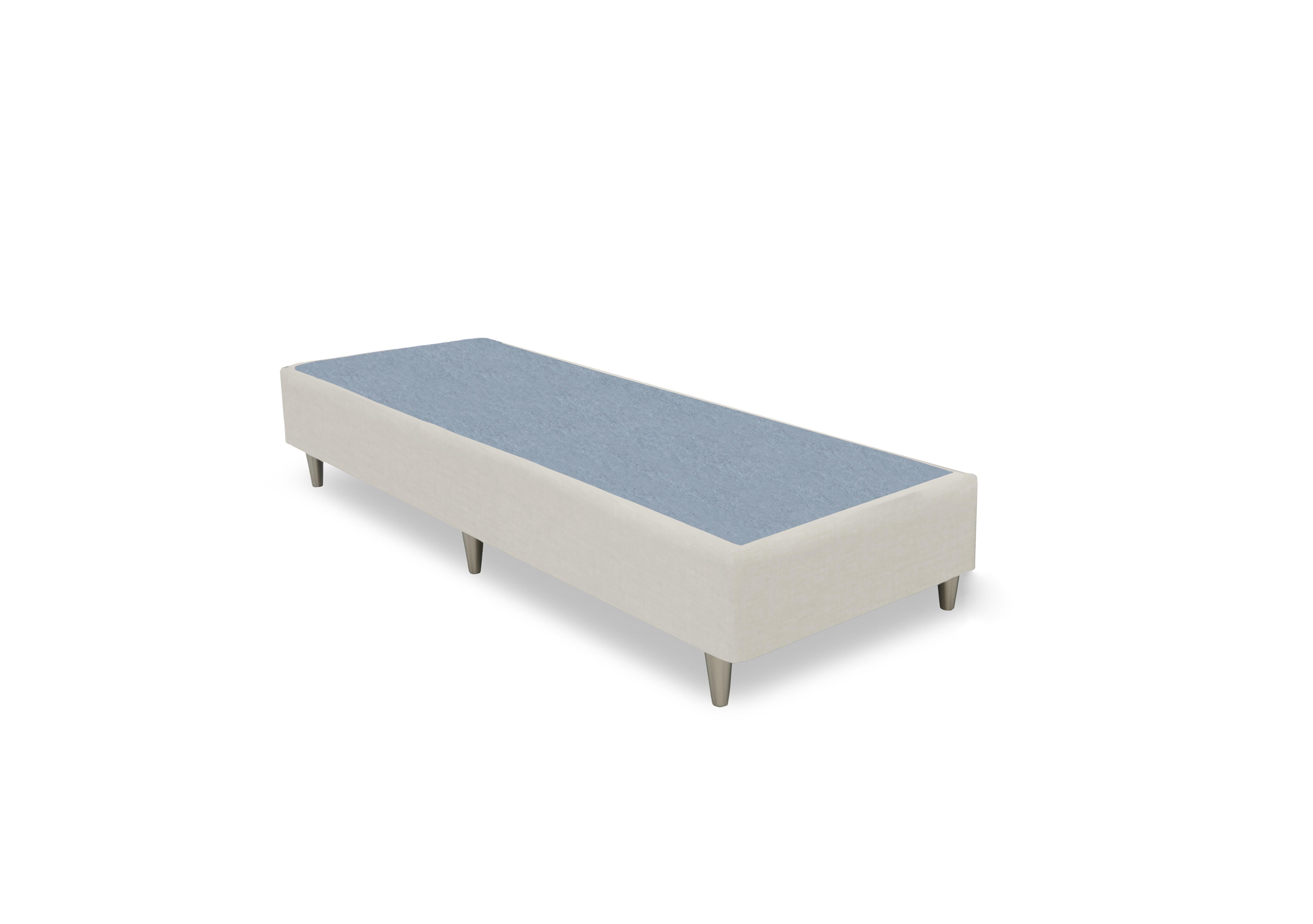 Artisan Premium Platform Top Shallow Divan Base in Plush Ecru - Bsl on Furniture Village